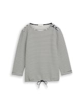 Nicht ausgewählt, Langarmshirt mit Knopf-Details von , blau