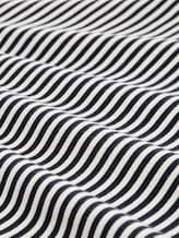 Langarmshirt mit Knopf-Details - offwhite navy regular stripe - Material-Ansicht