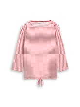 Ausgewählt, Langarmshirt mit Knopf-Details von Tom Tailor, rosa