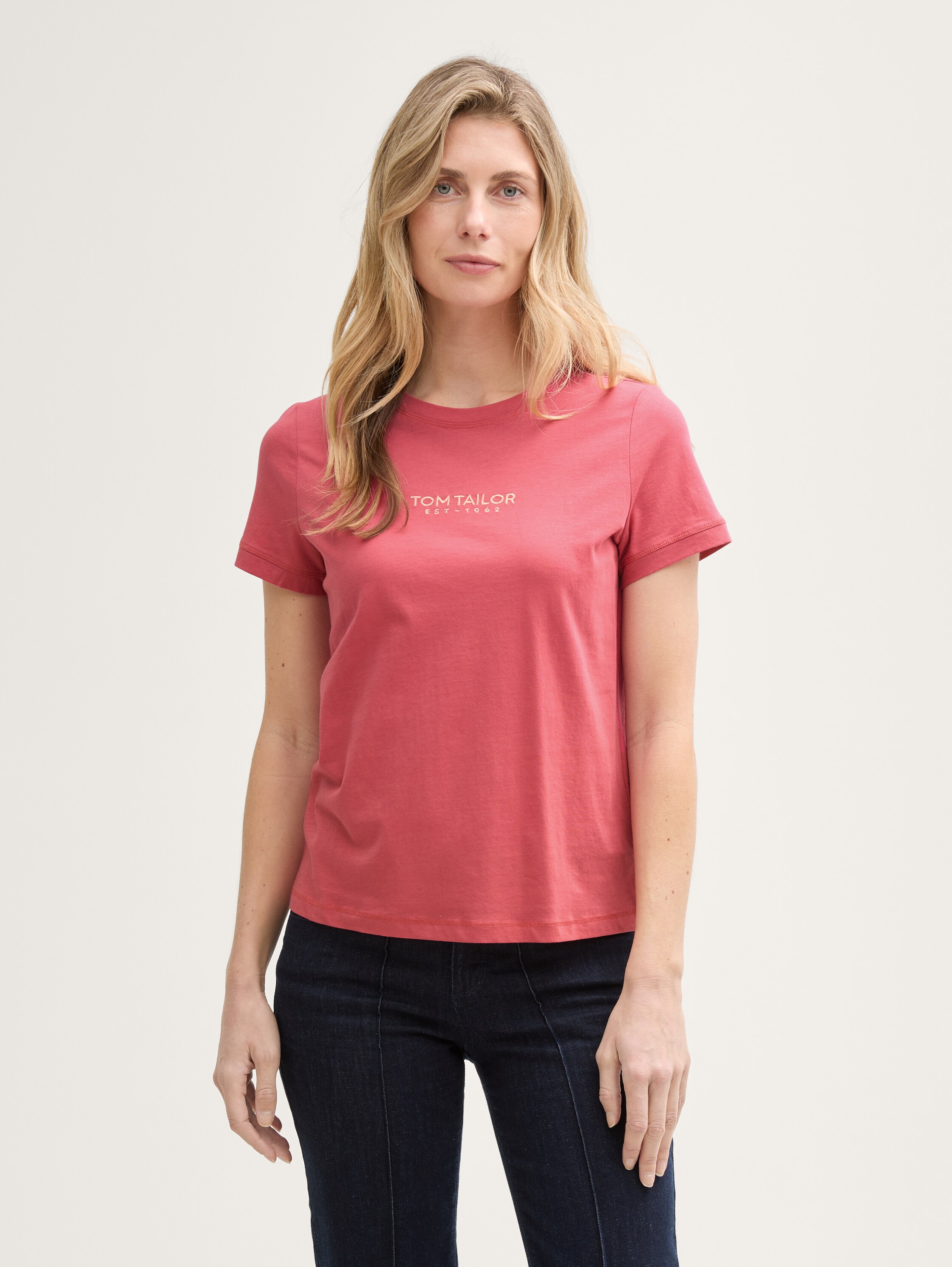 T-Shirt mit Logo-Stickerei - 2