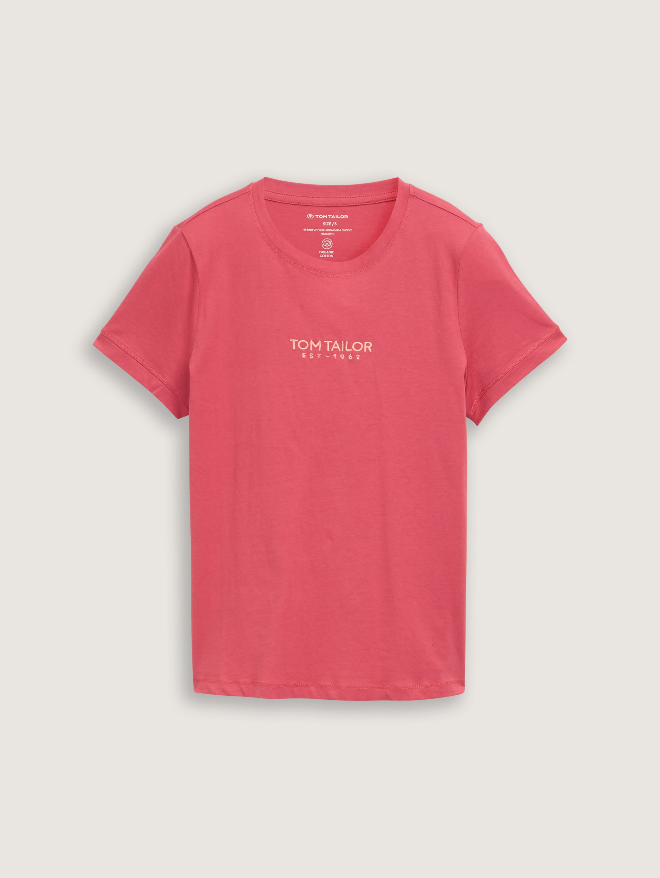 T-Shirt mit Logo-Stickerei - 4