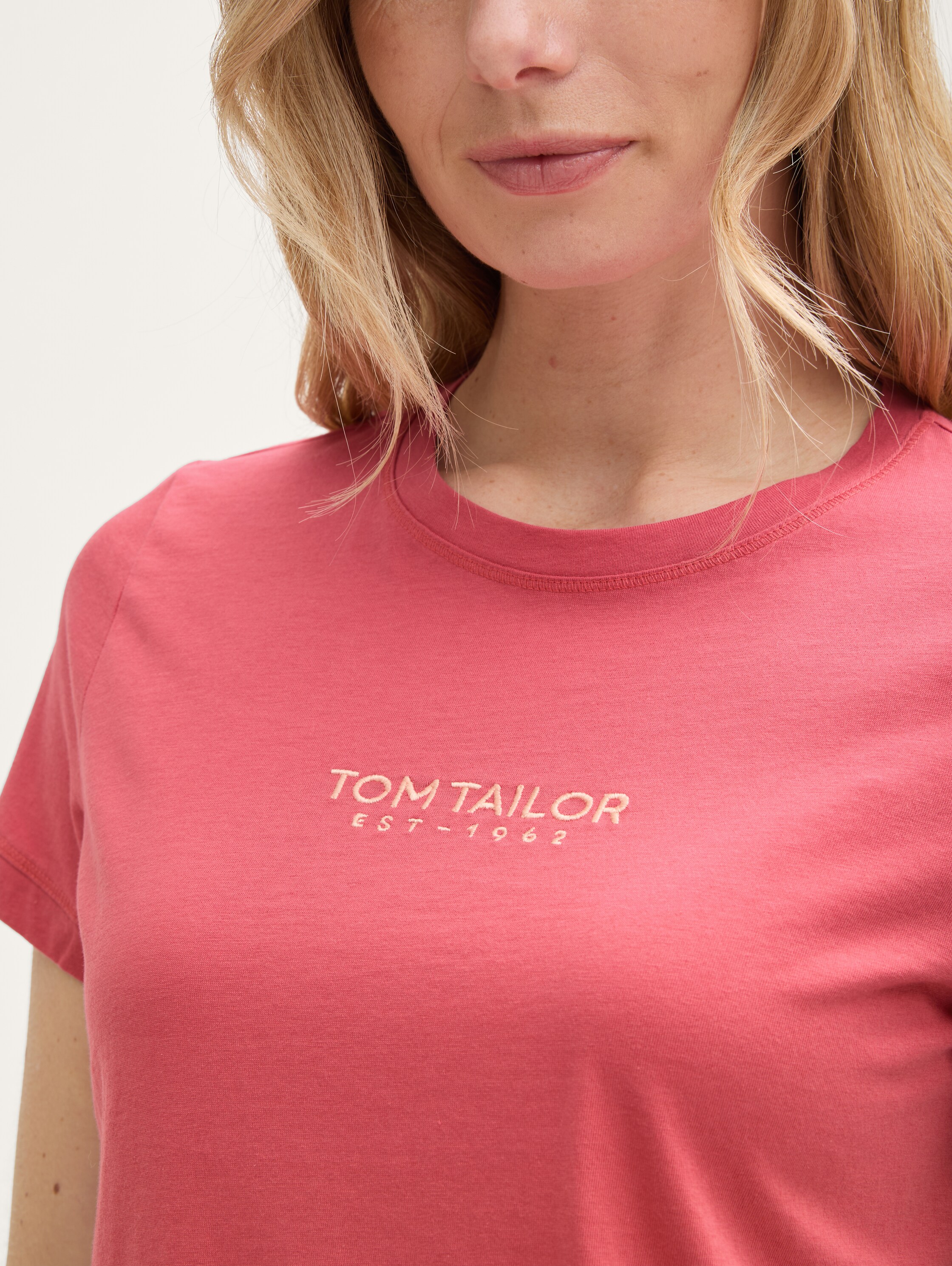 T-Shirt mit Logo-Stickerei - 5