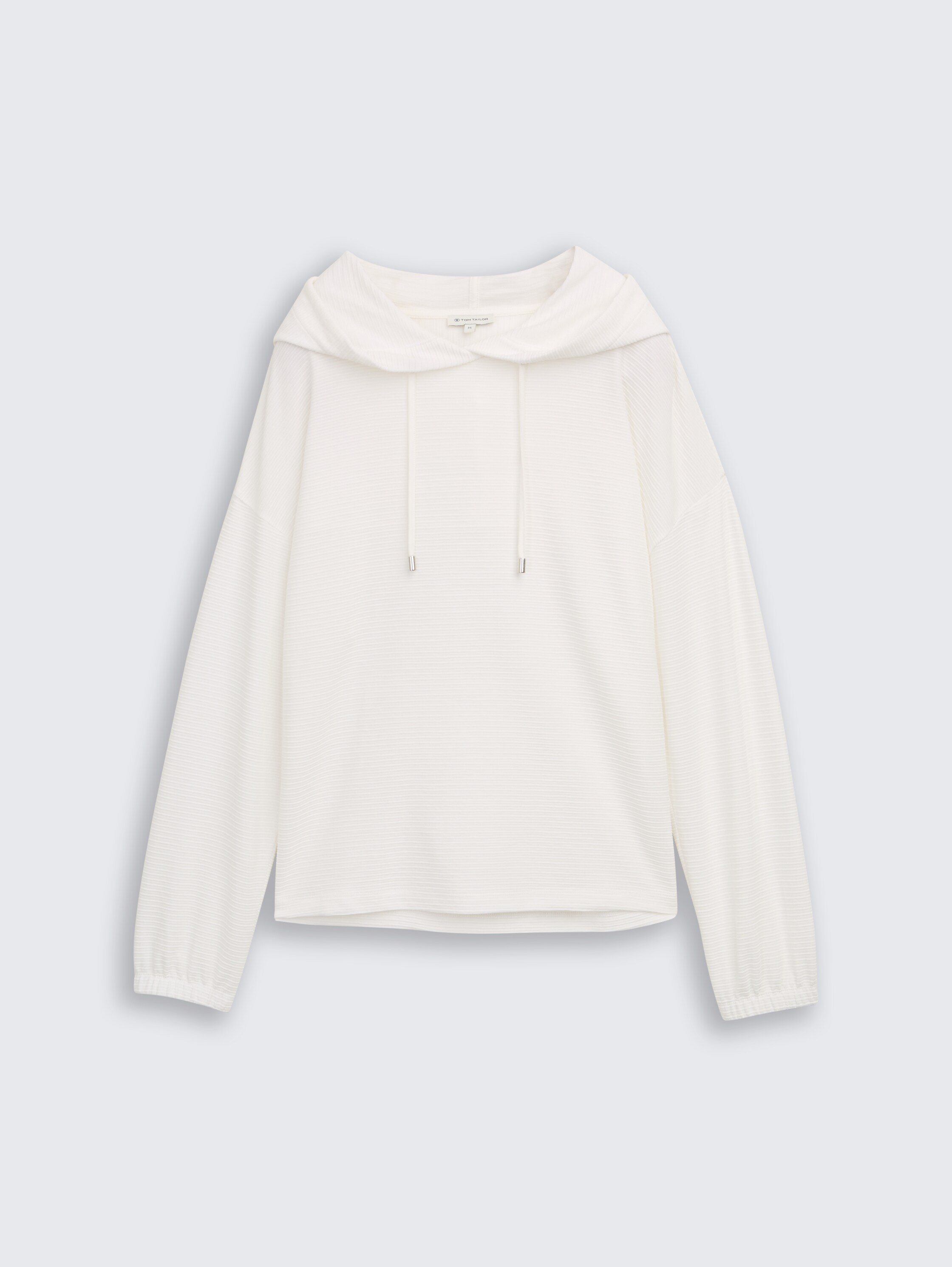 Langarmshirt mit Kapuze - whisper_white - 