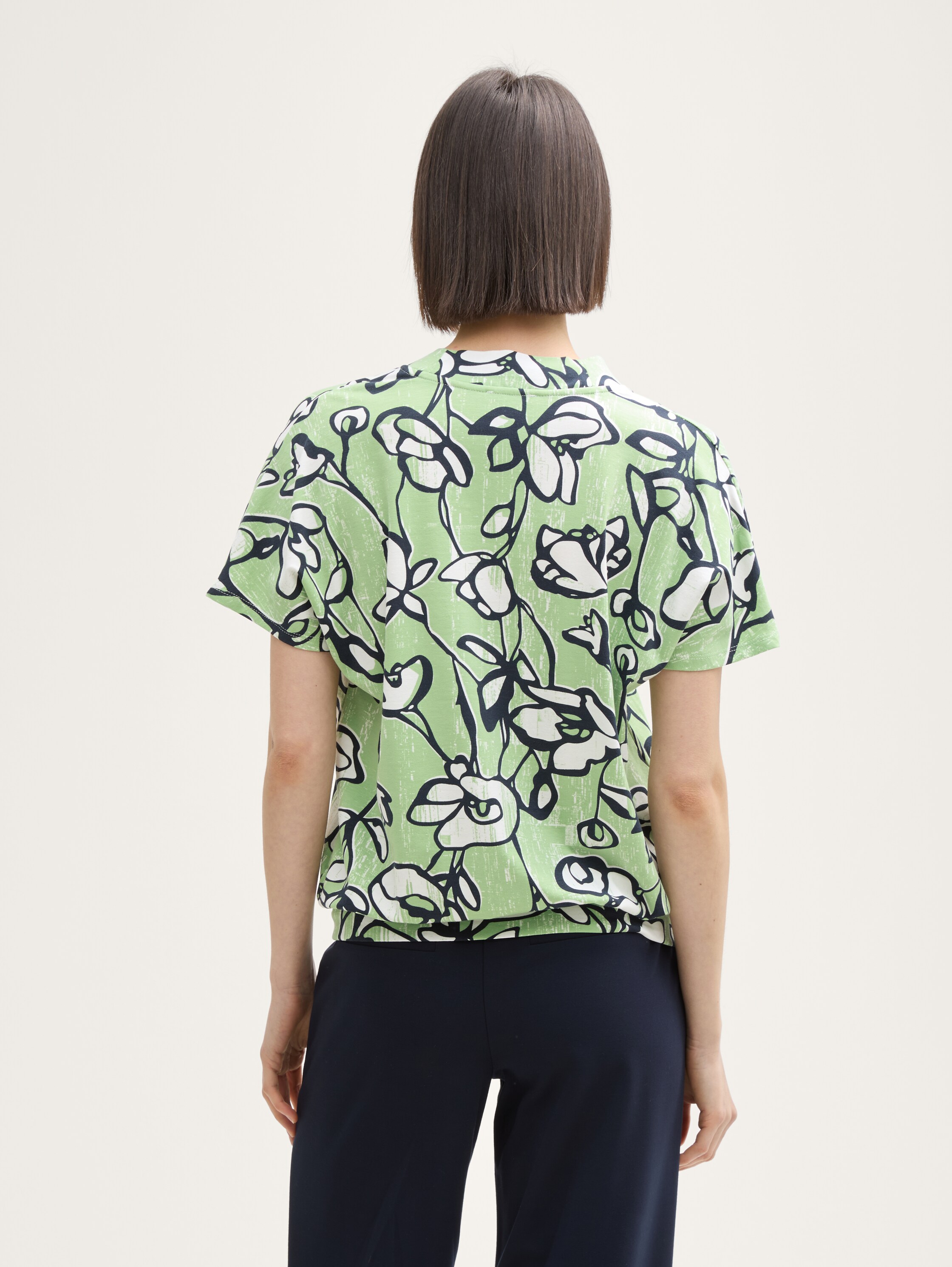 T-shirt met patroon - fresh_spring_floral_design - 