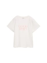 Nicht ausgewählt, Loose Fit T-Shirt mit Print von , weiß