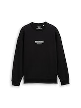 Nicht ausgewählt, Relaxed Sweatshirt mit Logo-Print von , schwarz