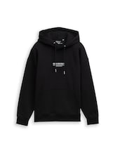 Nicht ausgewählt, Relaxed Hoodie Sweatshirt mit Logo-Print von , schwarz