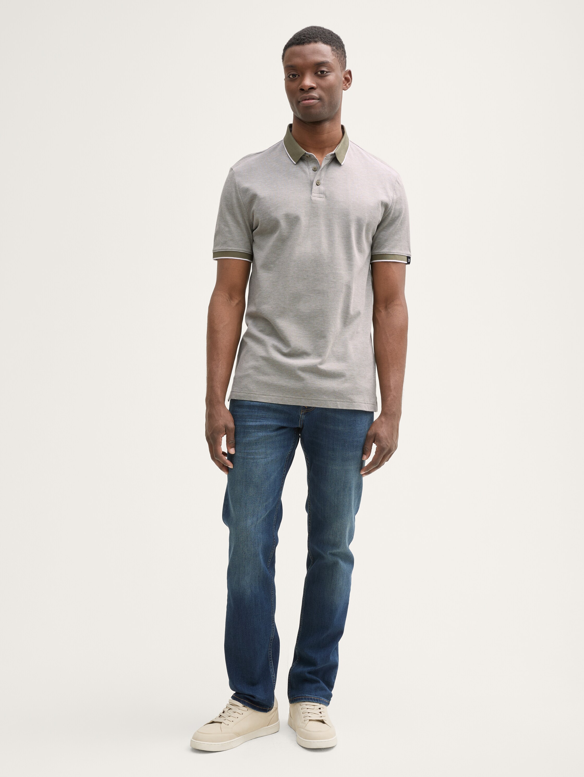 Piqué Poloshirt aus Baumwolle - 0