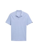 Geselecteerd, Katoenen piqué polo door Tom Tailor, blauw