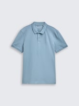 Polo en coton piqué - citadel blue