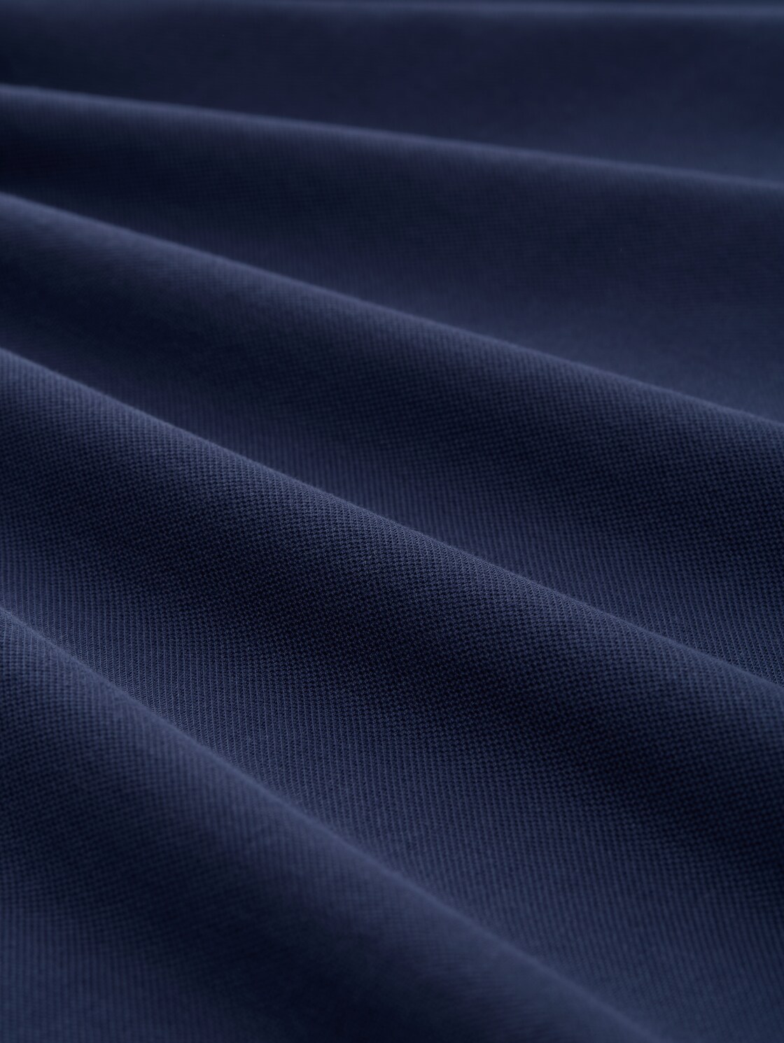 Piqué Poloshirt aus Baumwolle - dark blueberry