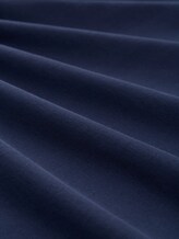 Piqué Poloshirt aus Baumwolle - dark blueberry