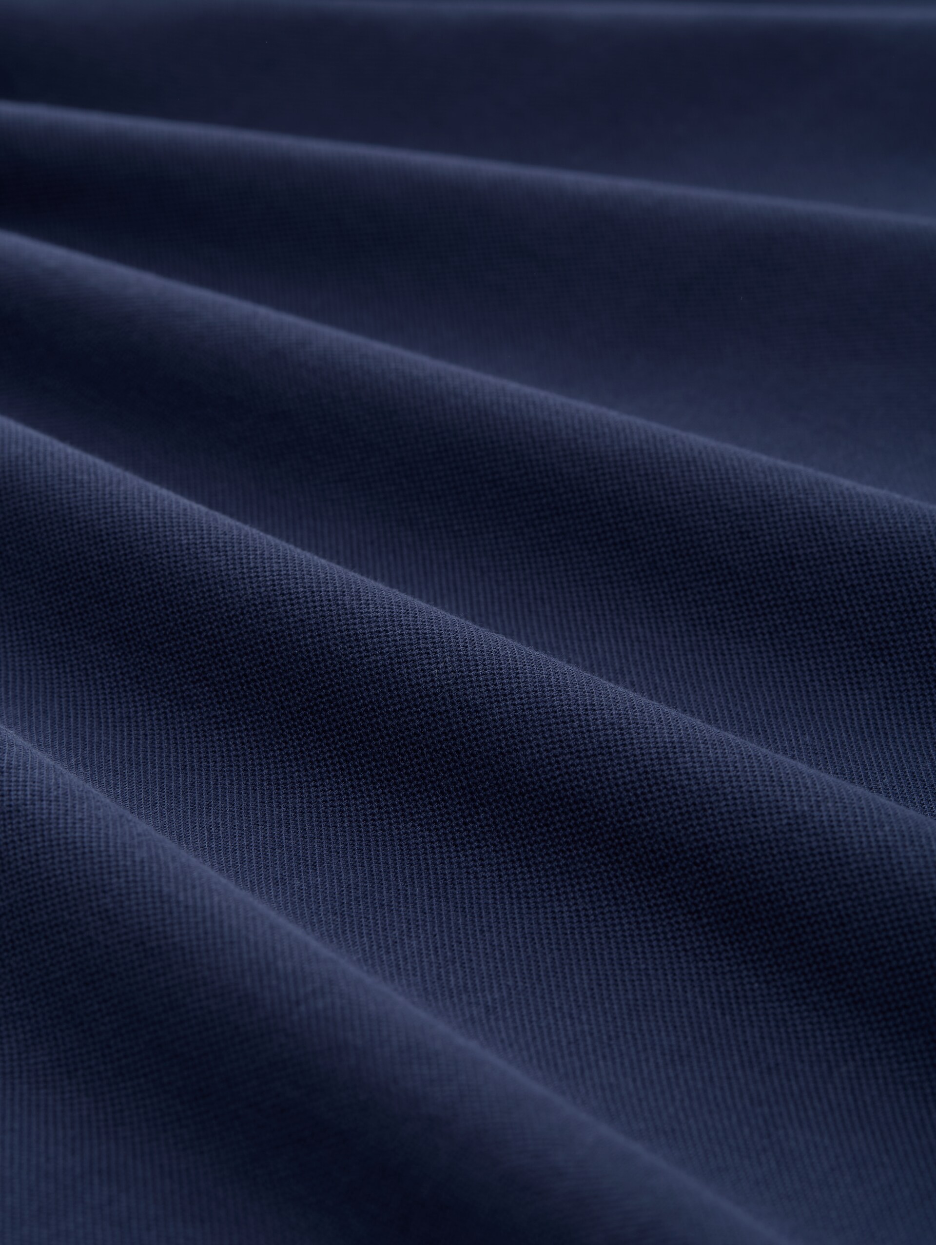 Piqué Poloshirt aus Baumwolle - dark blueberry