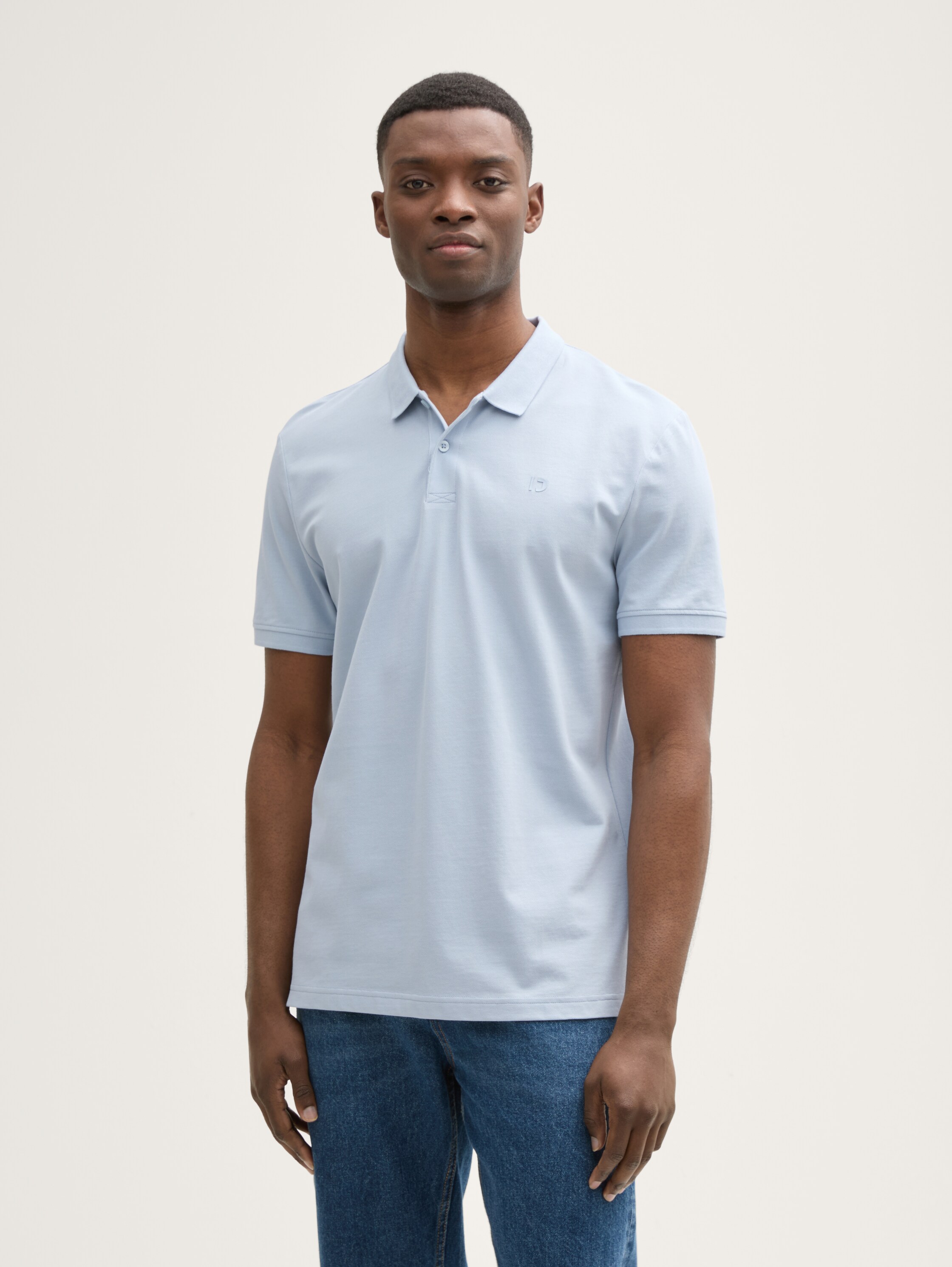 Piqué Poloshirt aus Baumwolle - 1