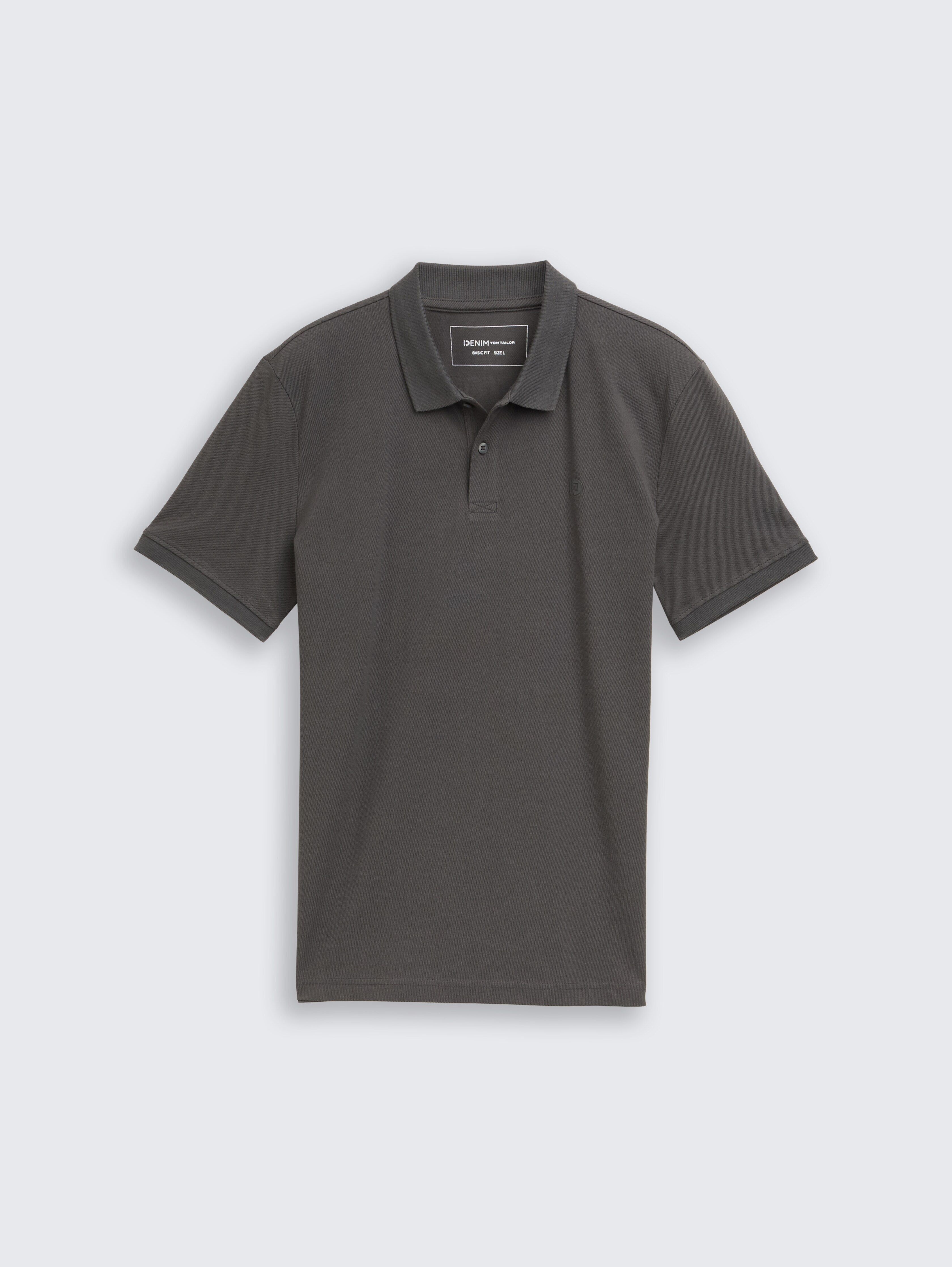 Cotton piqué polo shirt by Tom Tailor