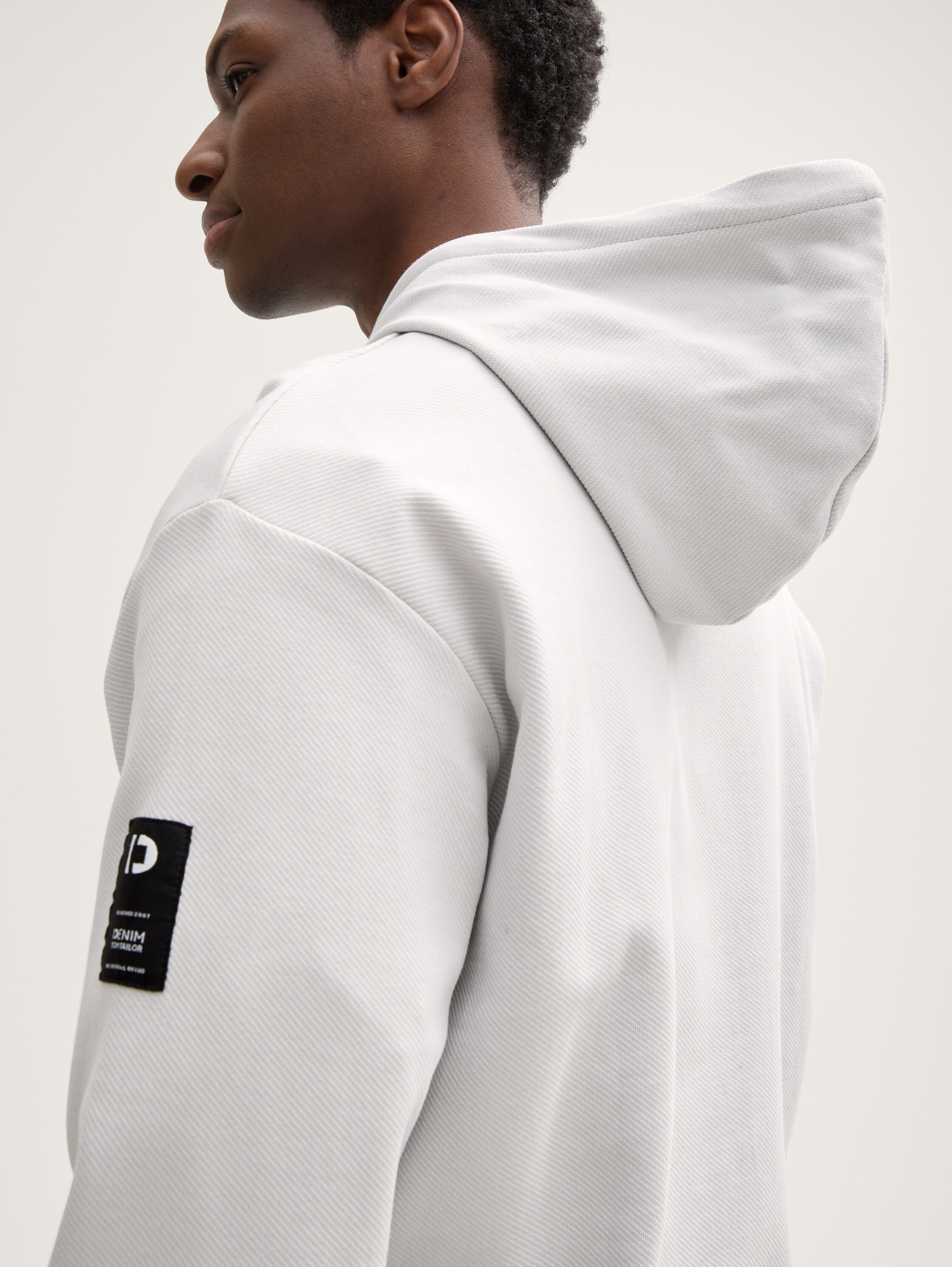 Hoodie Sweatshirt - chalk_grey - 