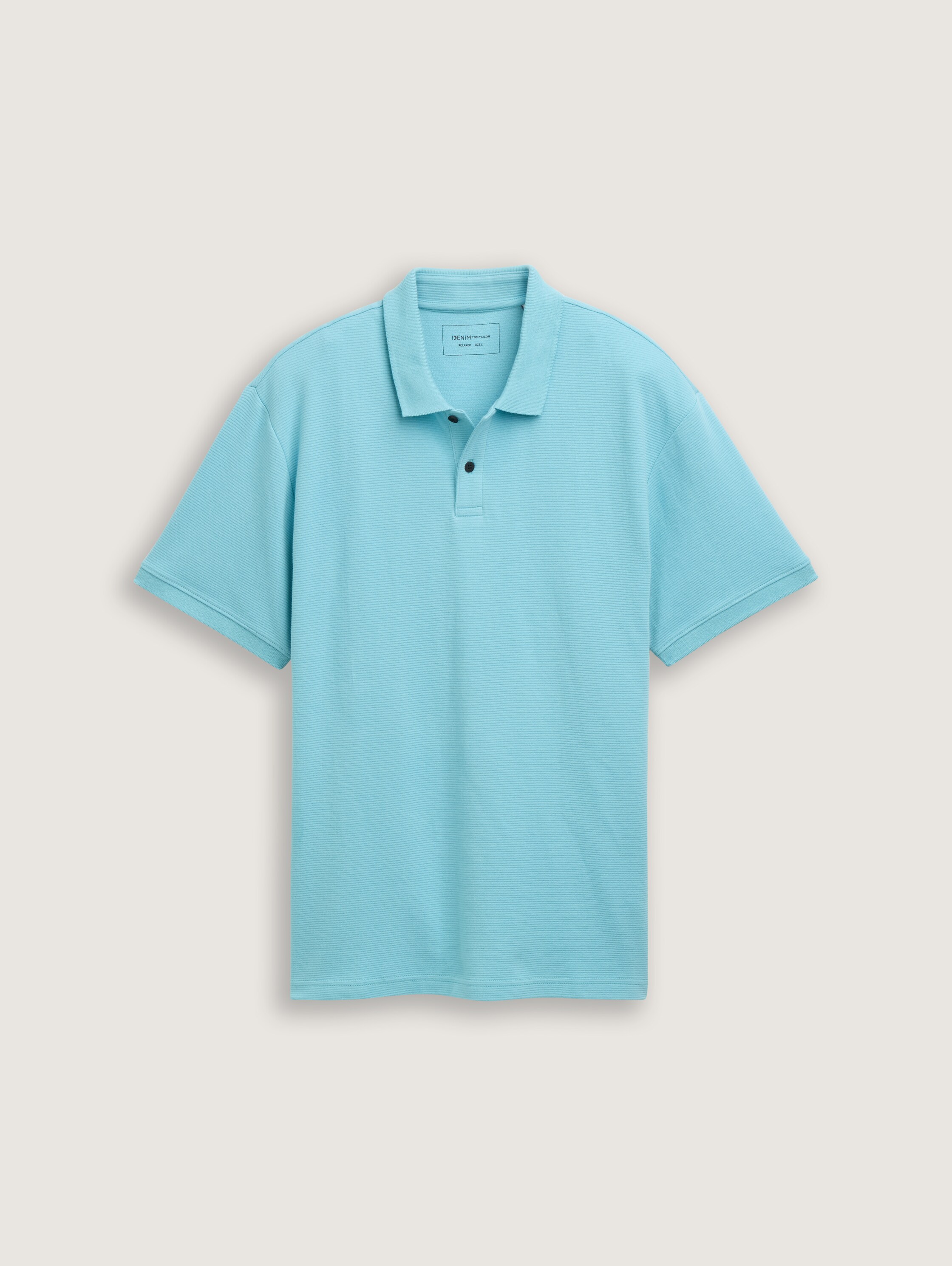 Relaxed Fit Poloshirt - dusty_blue - 