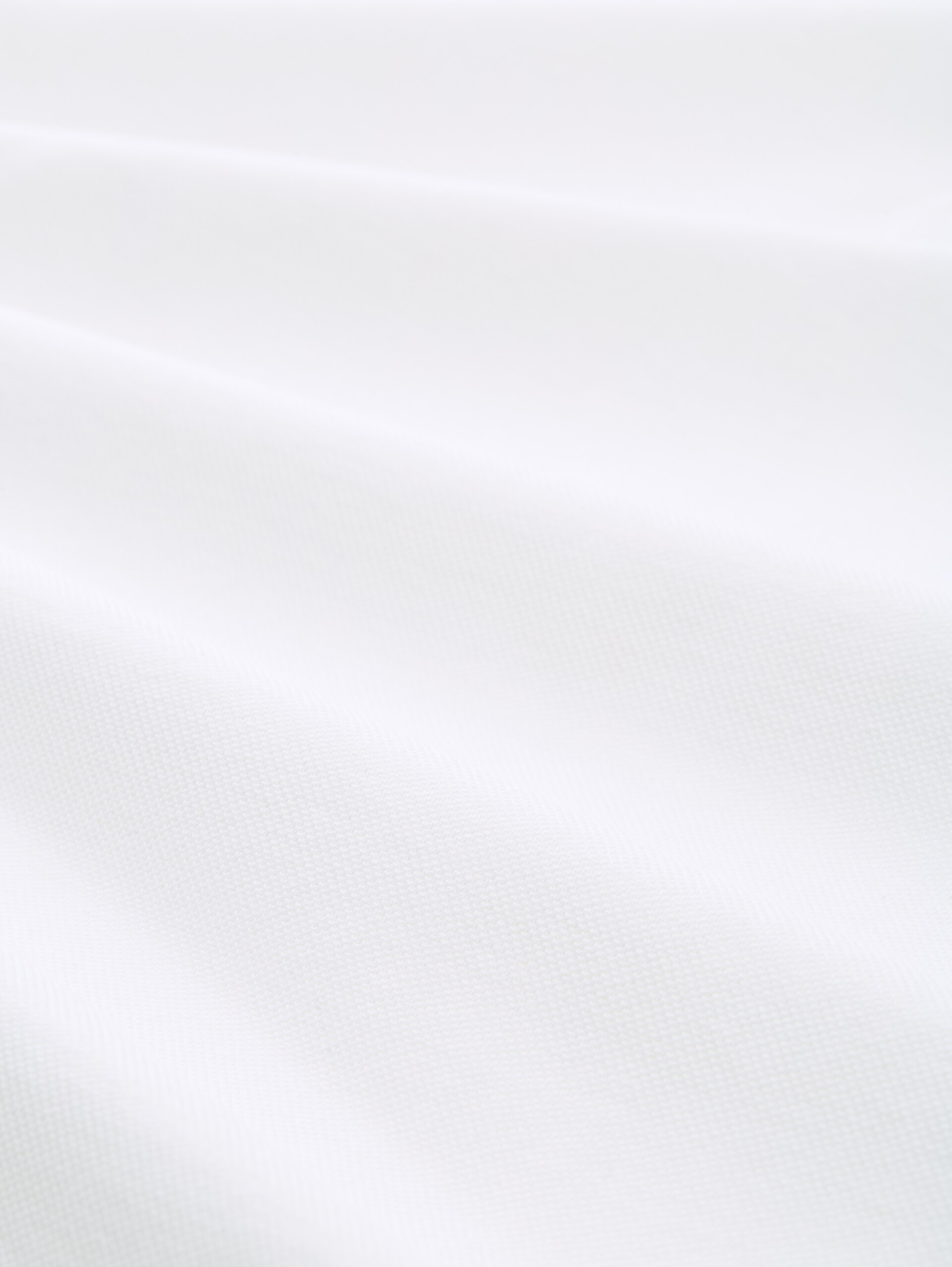 Poloshirt mit Bomberkragen - White