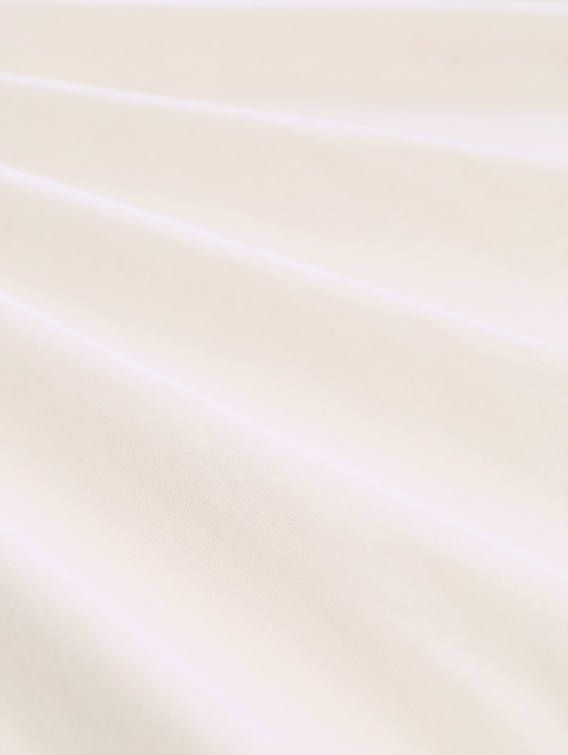 Basic cotton T-shirt - Gardenia White - Material view