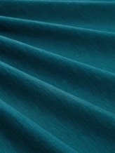 T-shirt basique en coton - Deep Meadow Green - Vue de la matière