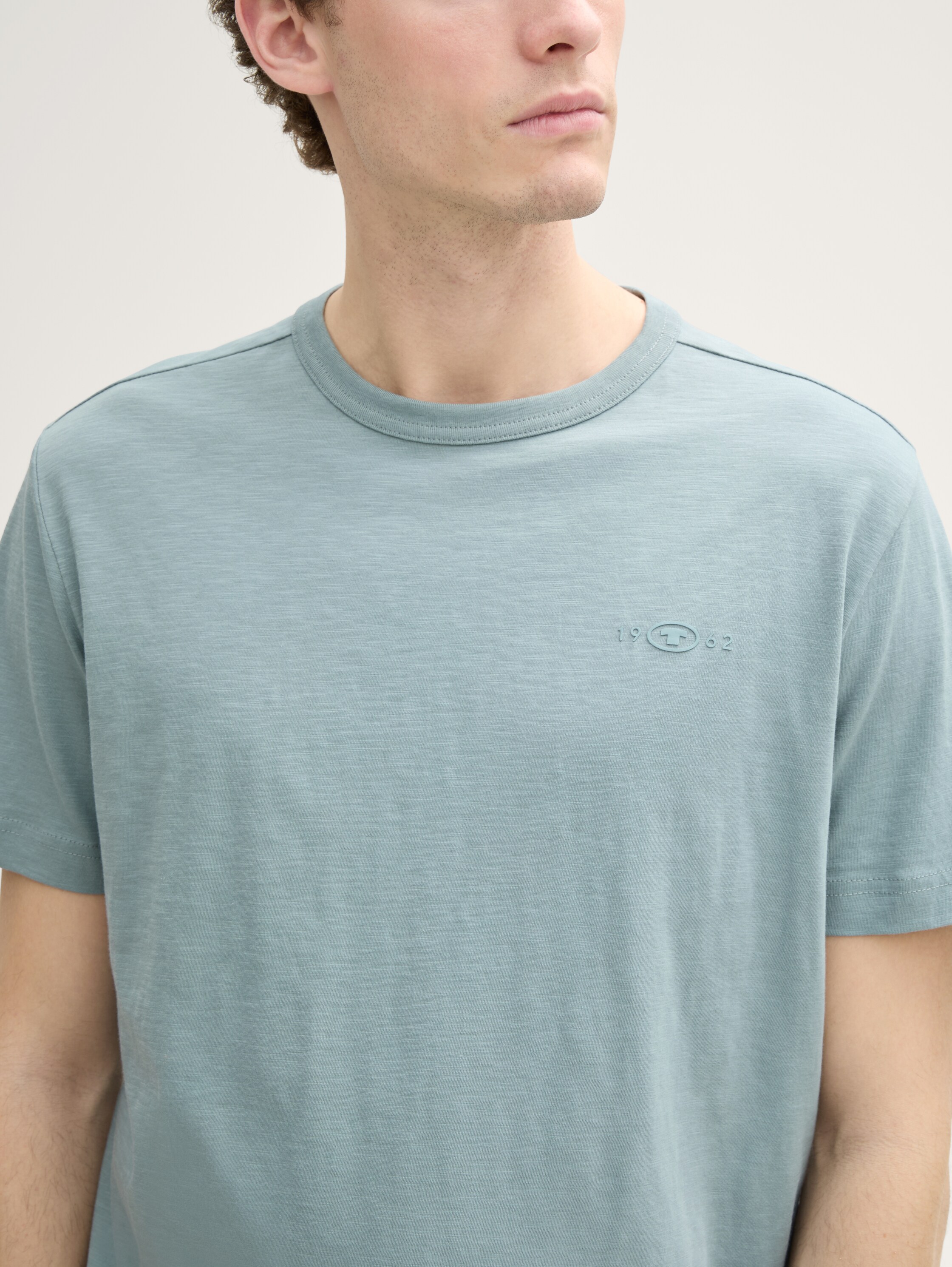 Basic T-Shirt aus Baumwolle - 4