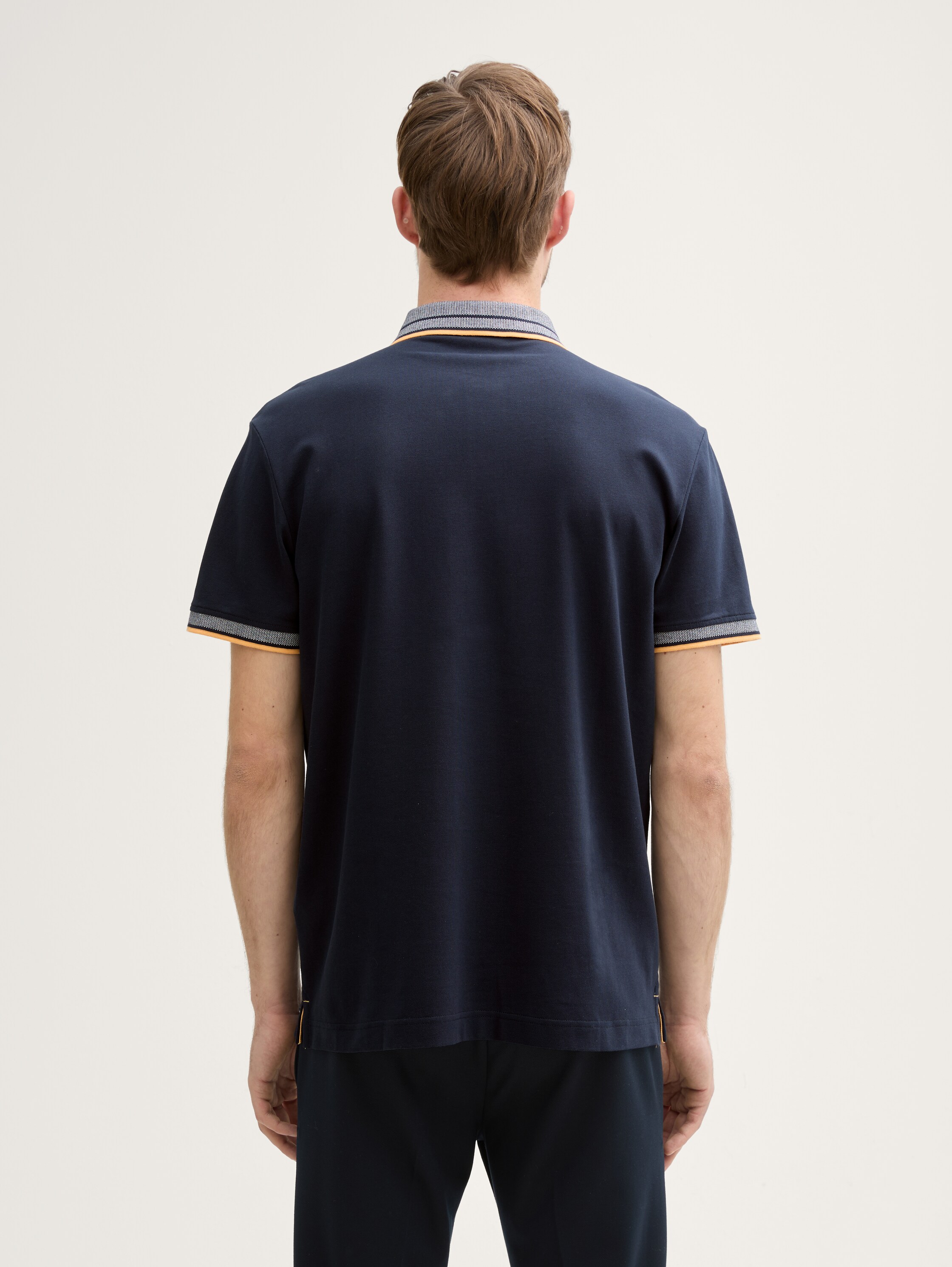 Piqué Poloshirt mit Stretch - 3