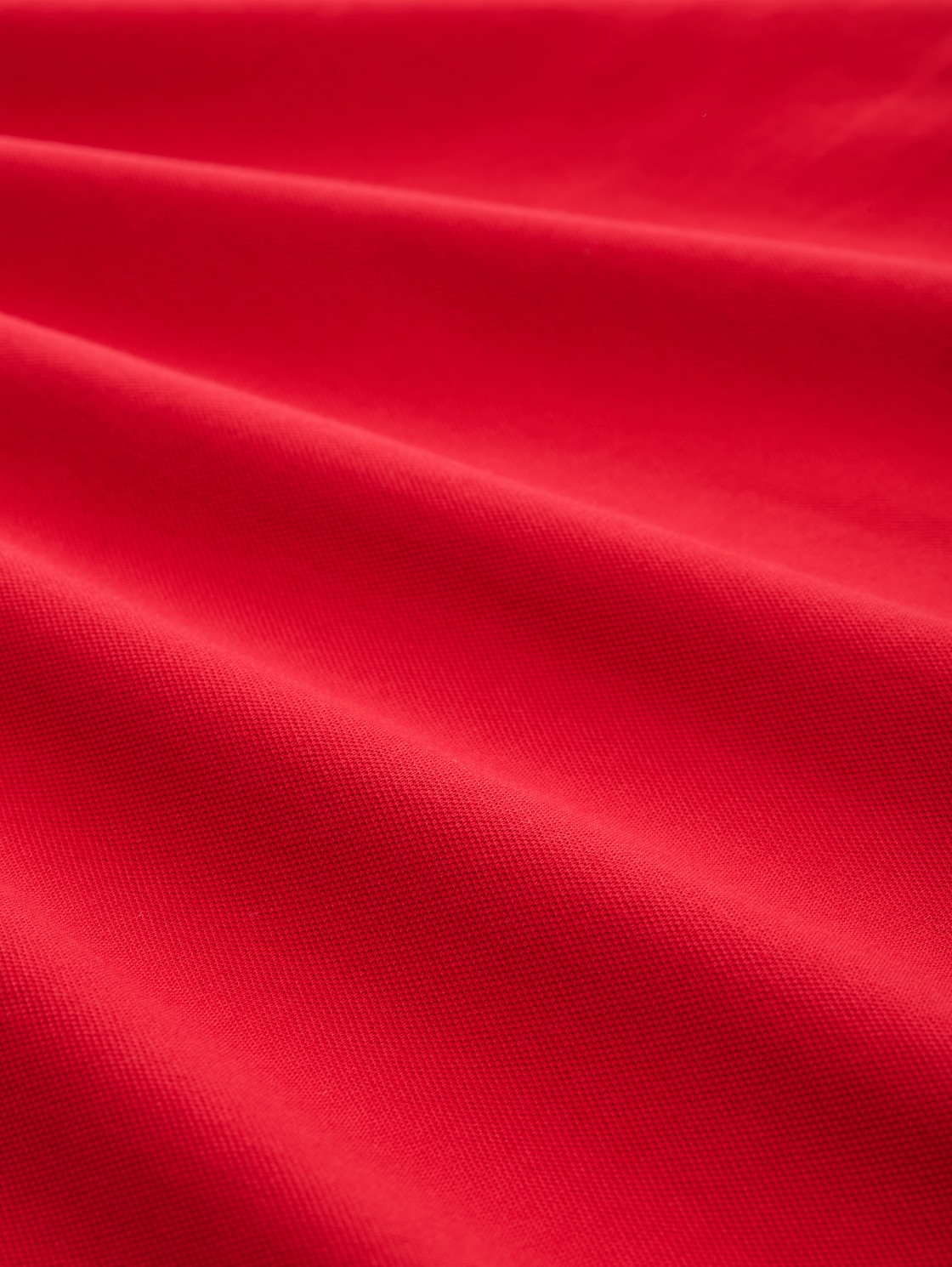 Piqué Poloshirt mit Stretch - Samba Red