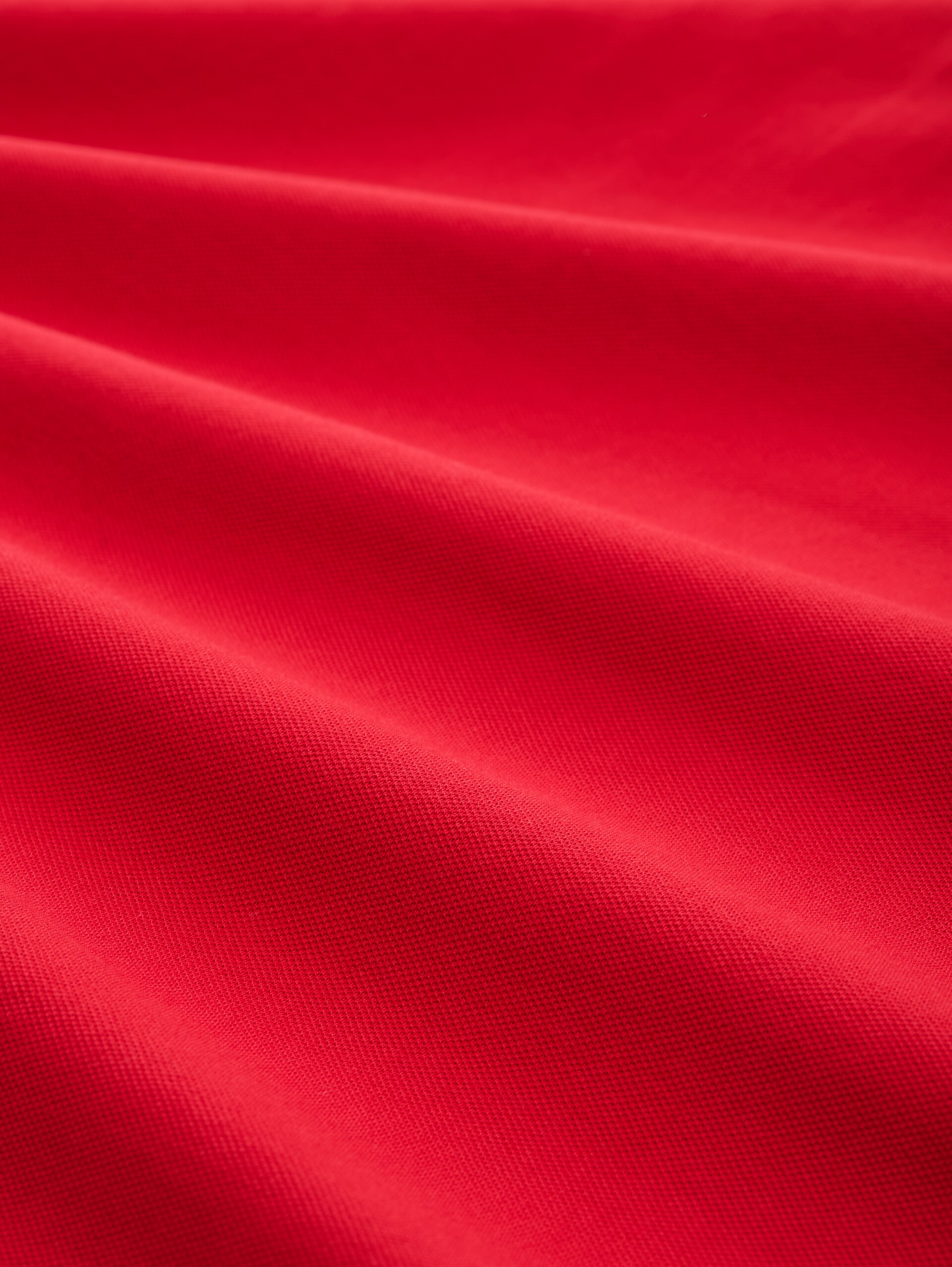 Piqué Poloshirt mit Stretch - Samba Red