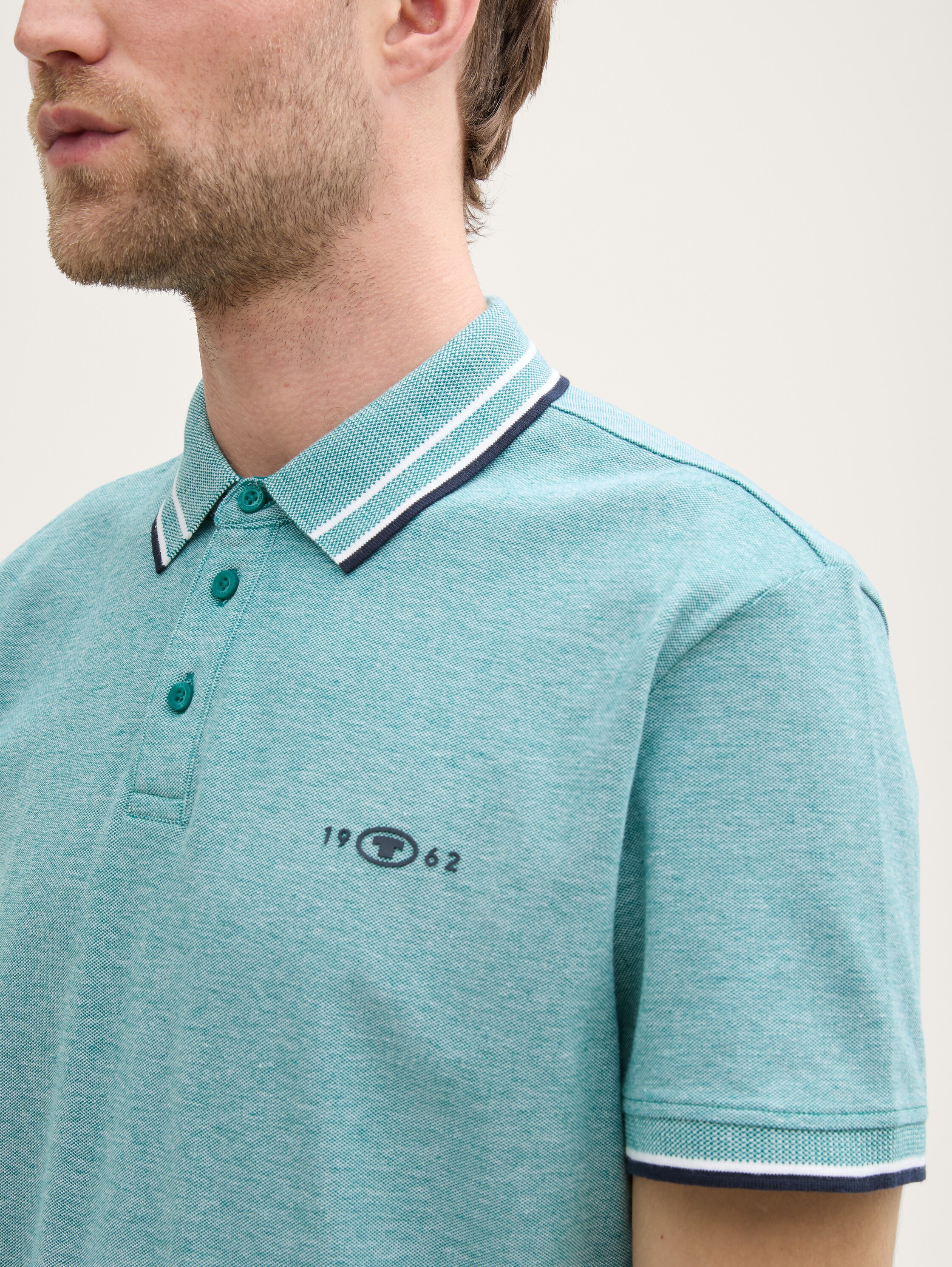 Piqué Poloshirt mit Stretch - 5