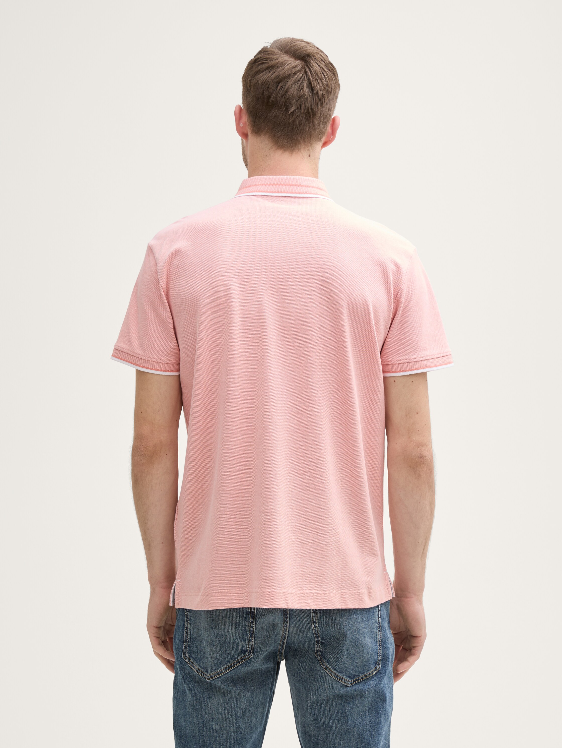 Piqué Poloshirt mit Stretch - 2