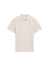 Niet geselecteerd, Piqué polo met stretch door , beige