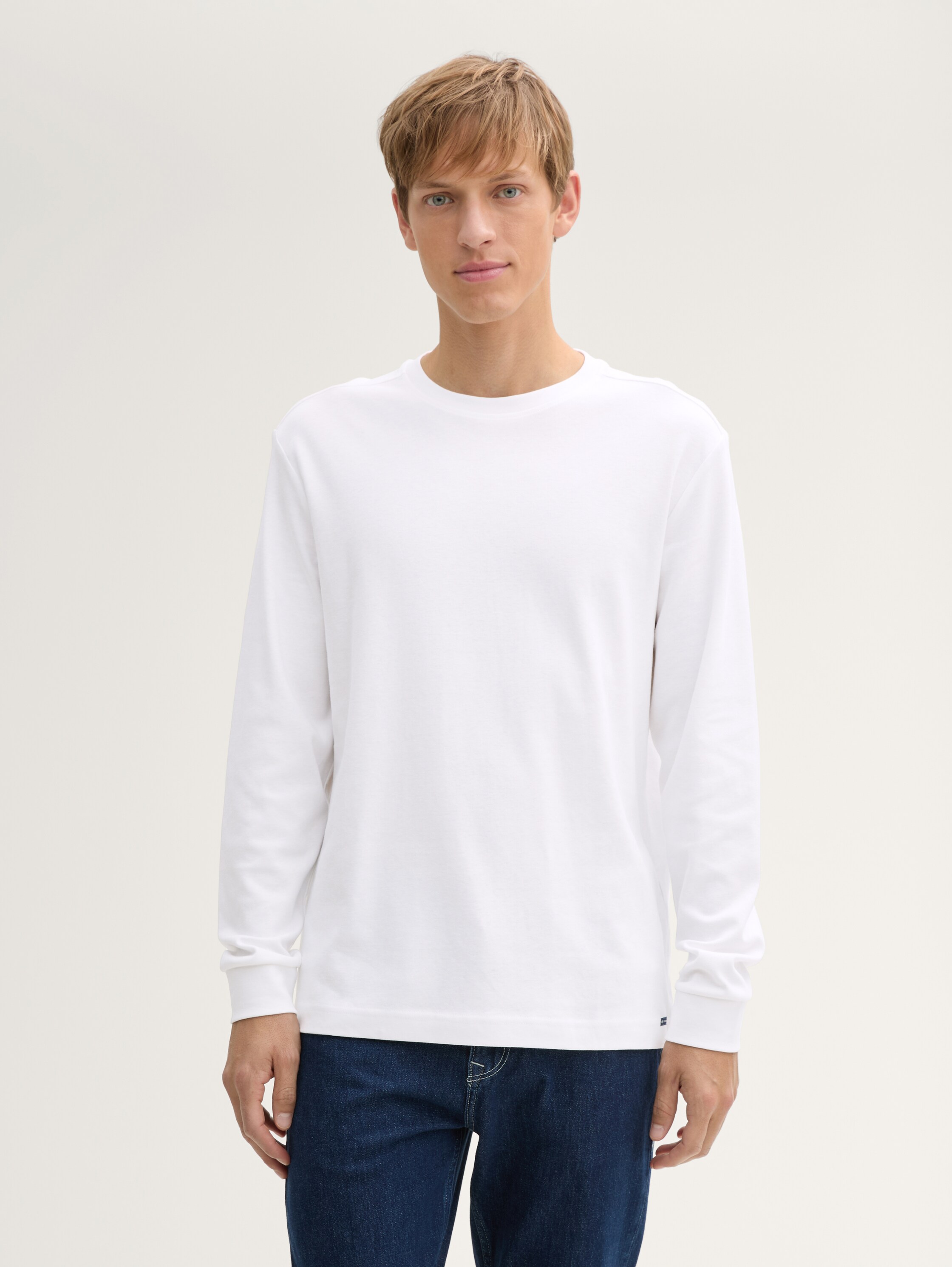 Langarmshirt aus Baumwolle - 2