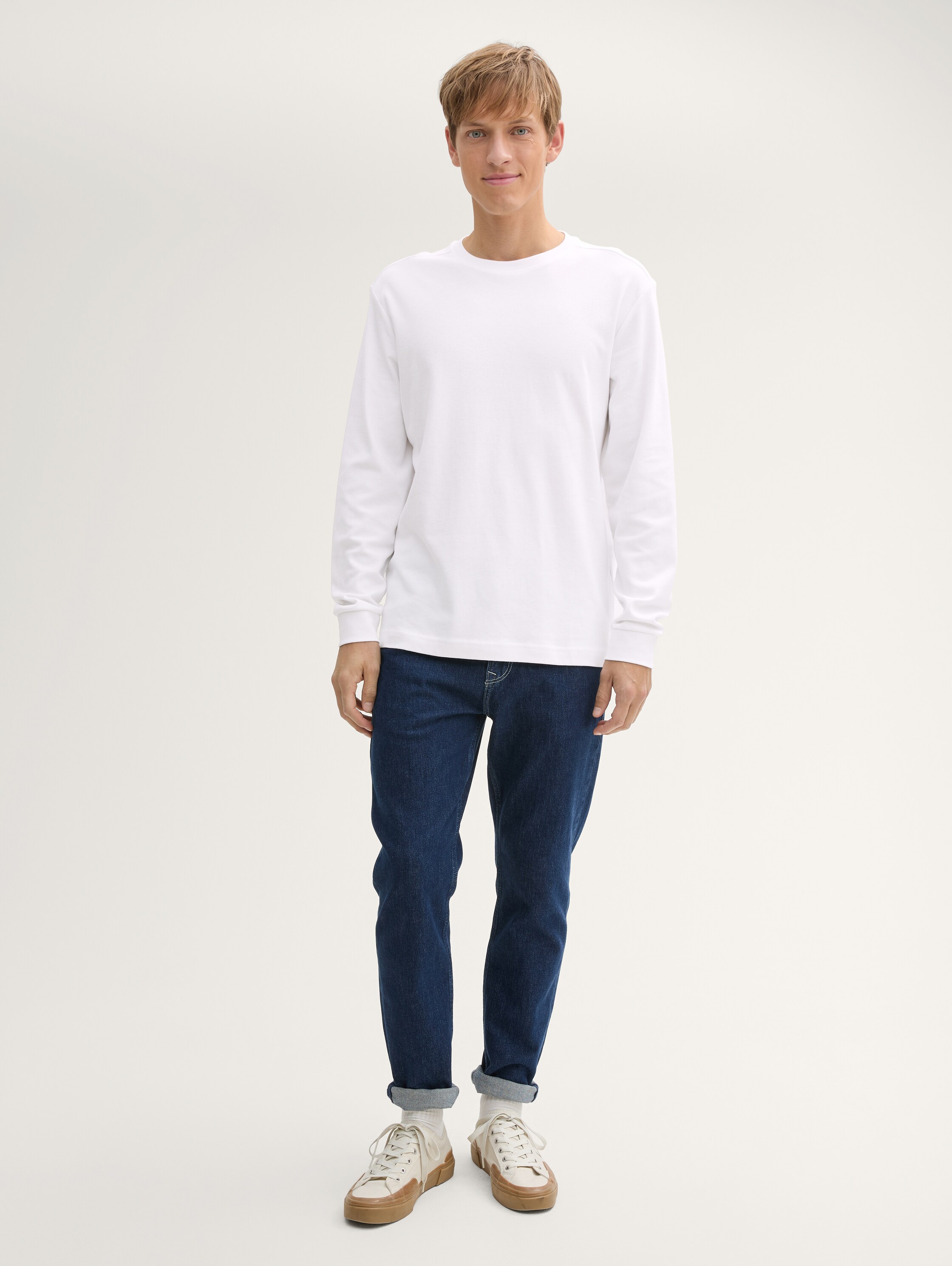 Langarmshirt aus Baumwolle - 1