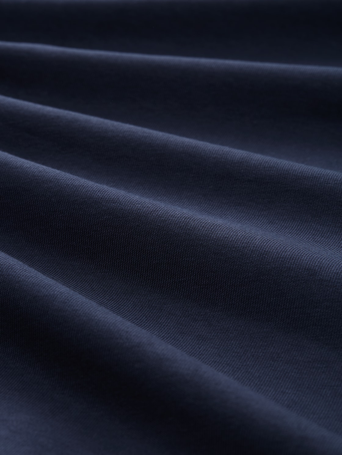 Sweatjacke mit Stehkragen - sky captain blue - Material-Ansicht