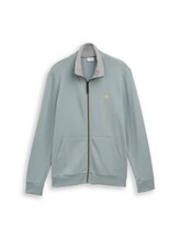 Nicht ausgewählt, Sweatjacke mit Stehkragen von , grün