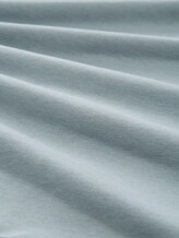 Sweat zippé avec col montant - grey mint - Vue de la matière