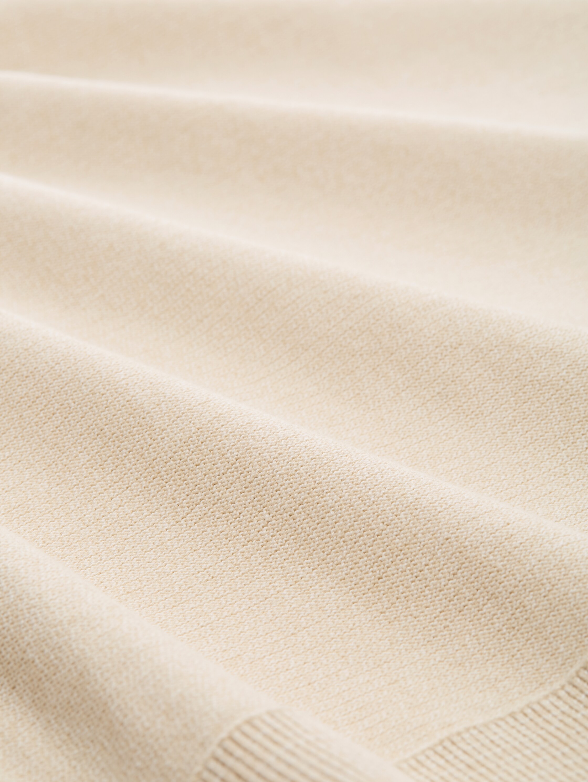 Henley Strickpullover aus Baumwolle - light_cashew_tonal_finestripe - 