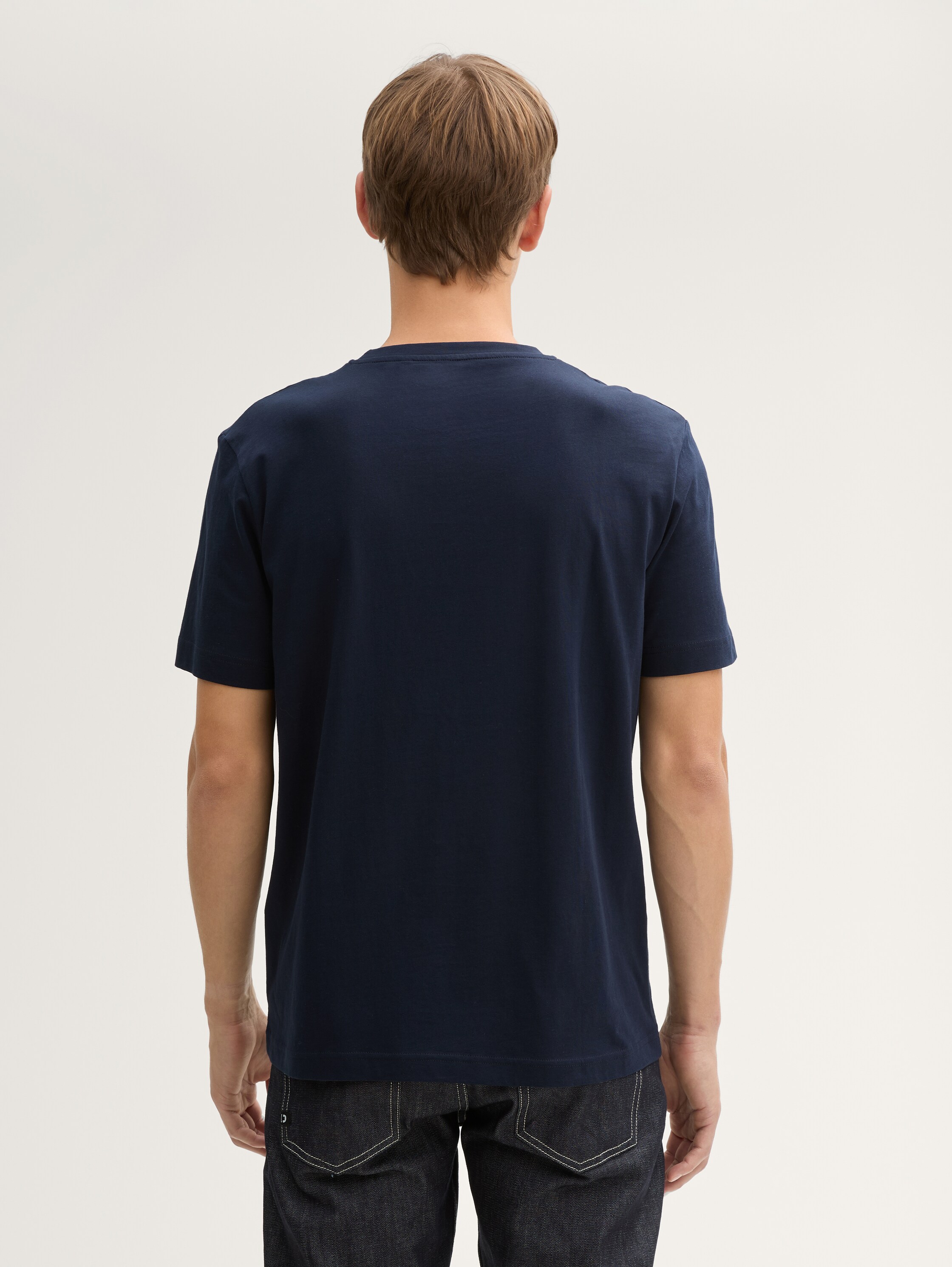 T-Shirt mit Foto-Print - sky_captain_blue_1 - 