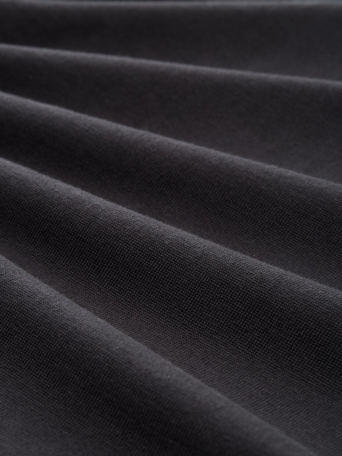 Softtouch Strickpullover mit Seide - Tarmac Grey - Material-Ansicht