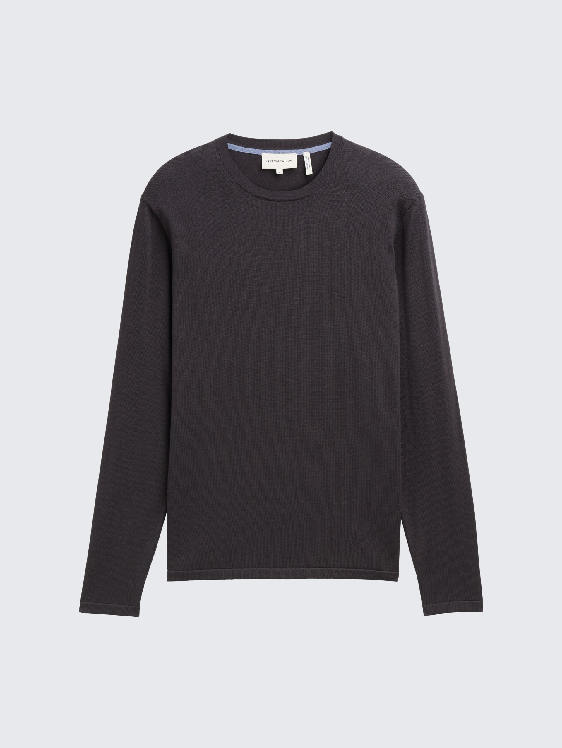 Softtouch Strickpullover mit Seide - Tarmac Grey
