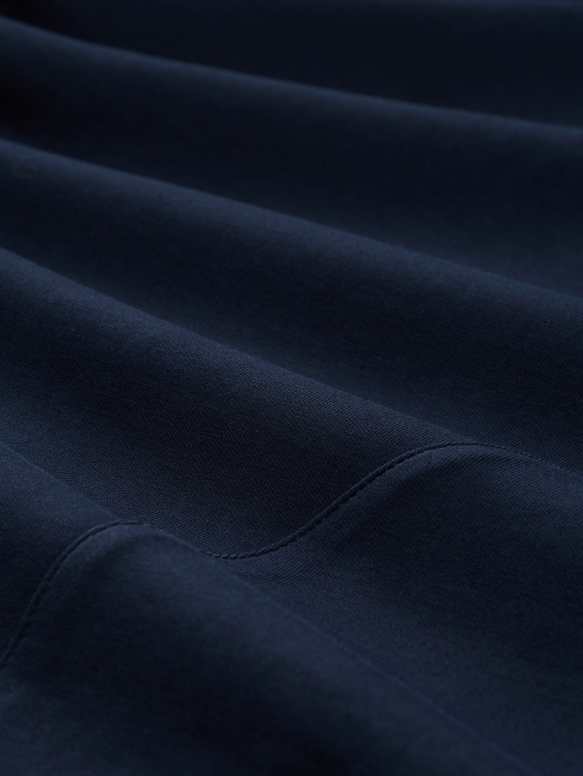 Hoodie sweatshirt with pockets - sky captain blue - Material view