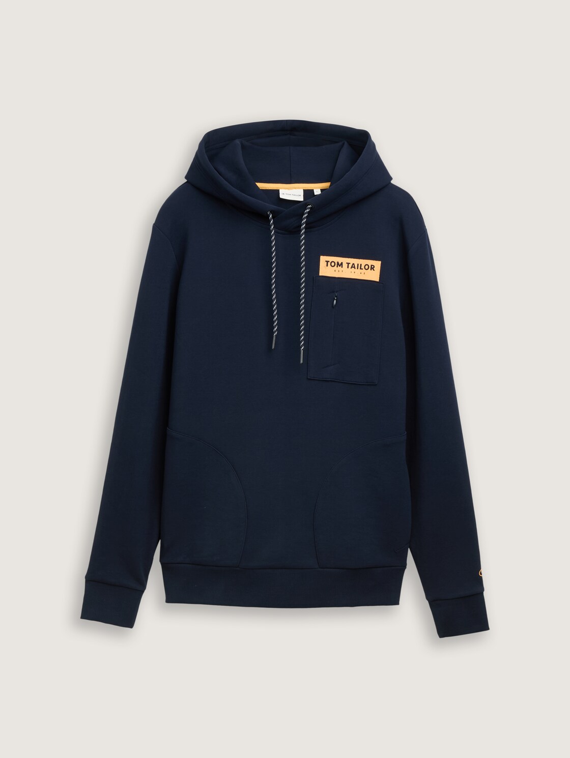 Hoodie Sweatshirt mit Taschen - sky captain blue - Vorder-Produkt-Ansicht