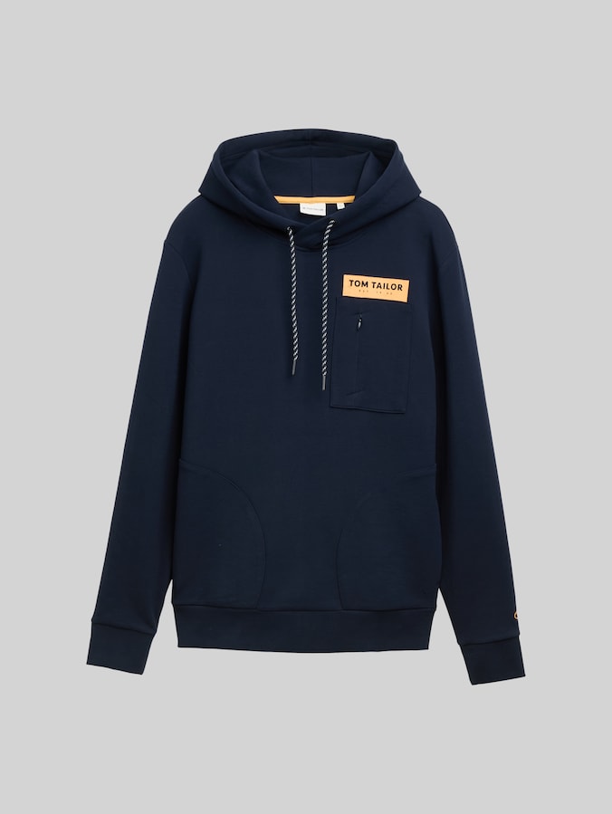 Hoodie Sweatshirt mit Taschen von Men, sky captain blue