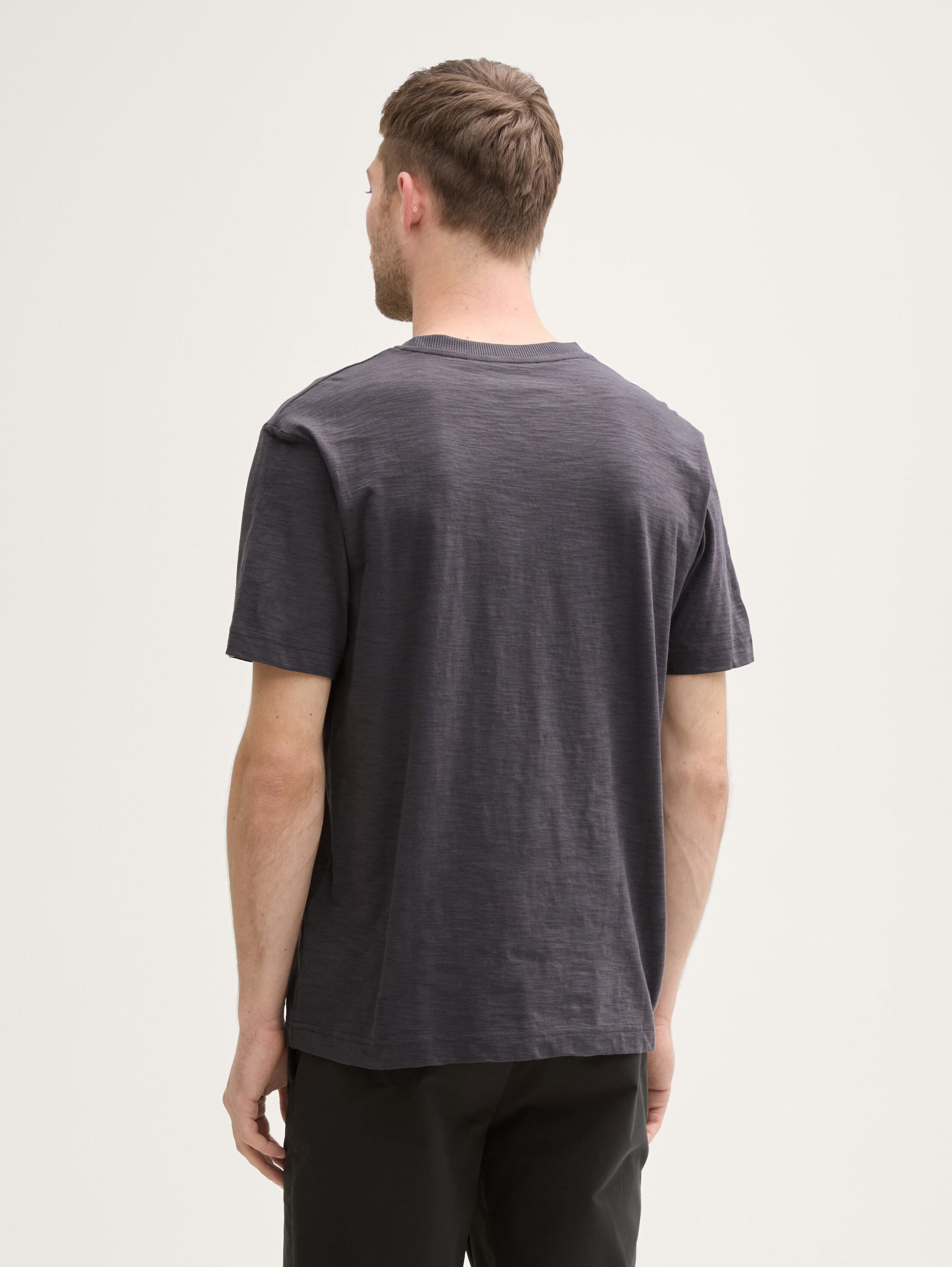 T-Shirt mit Foto-Print - tarmac_grey - 