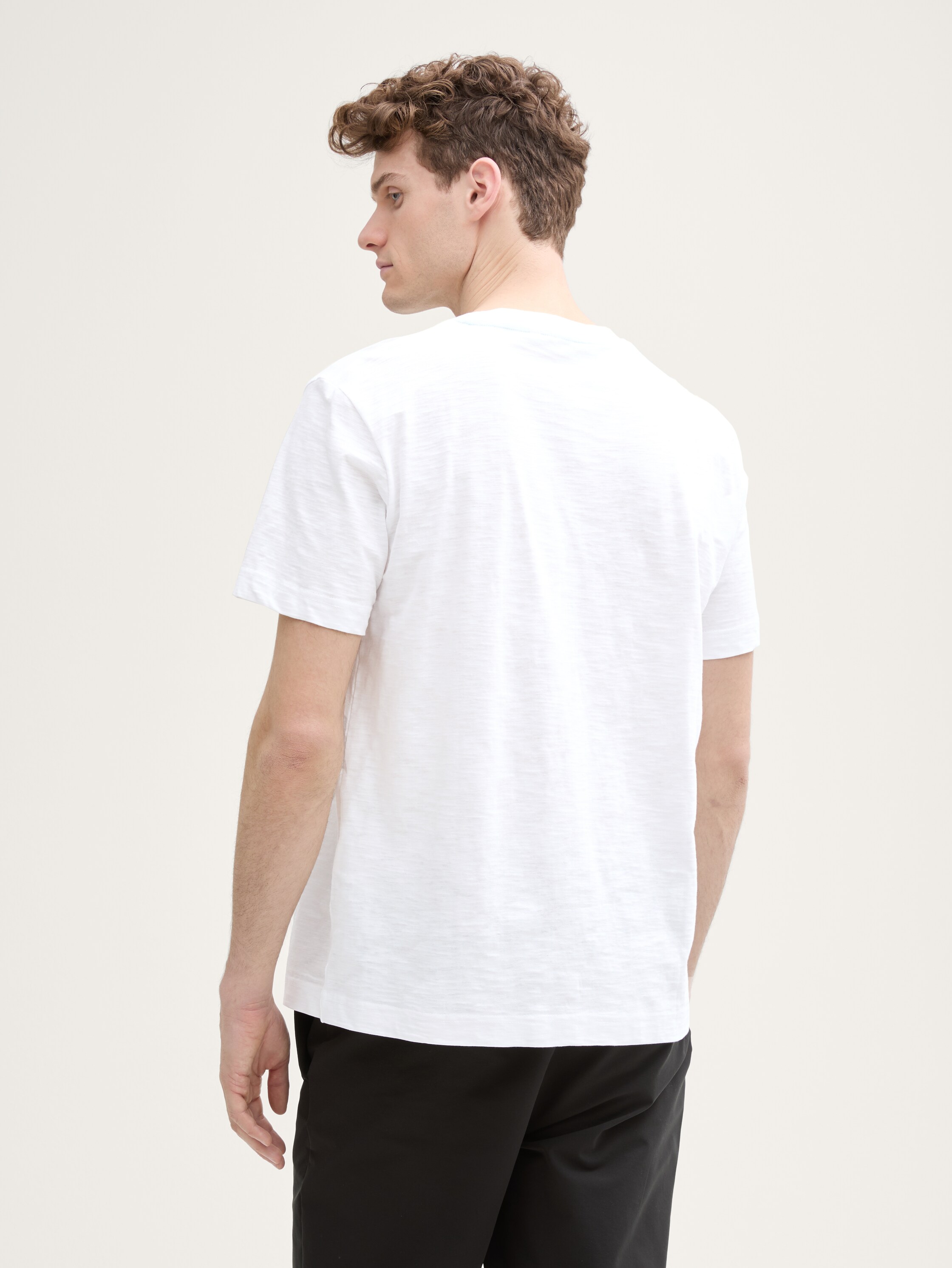 T-Shirt mit Foto-Print - white - 