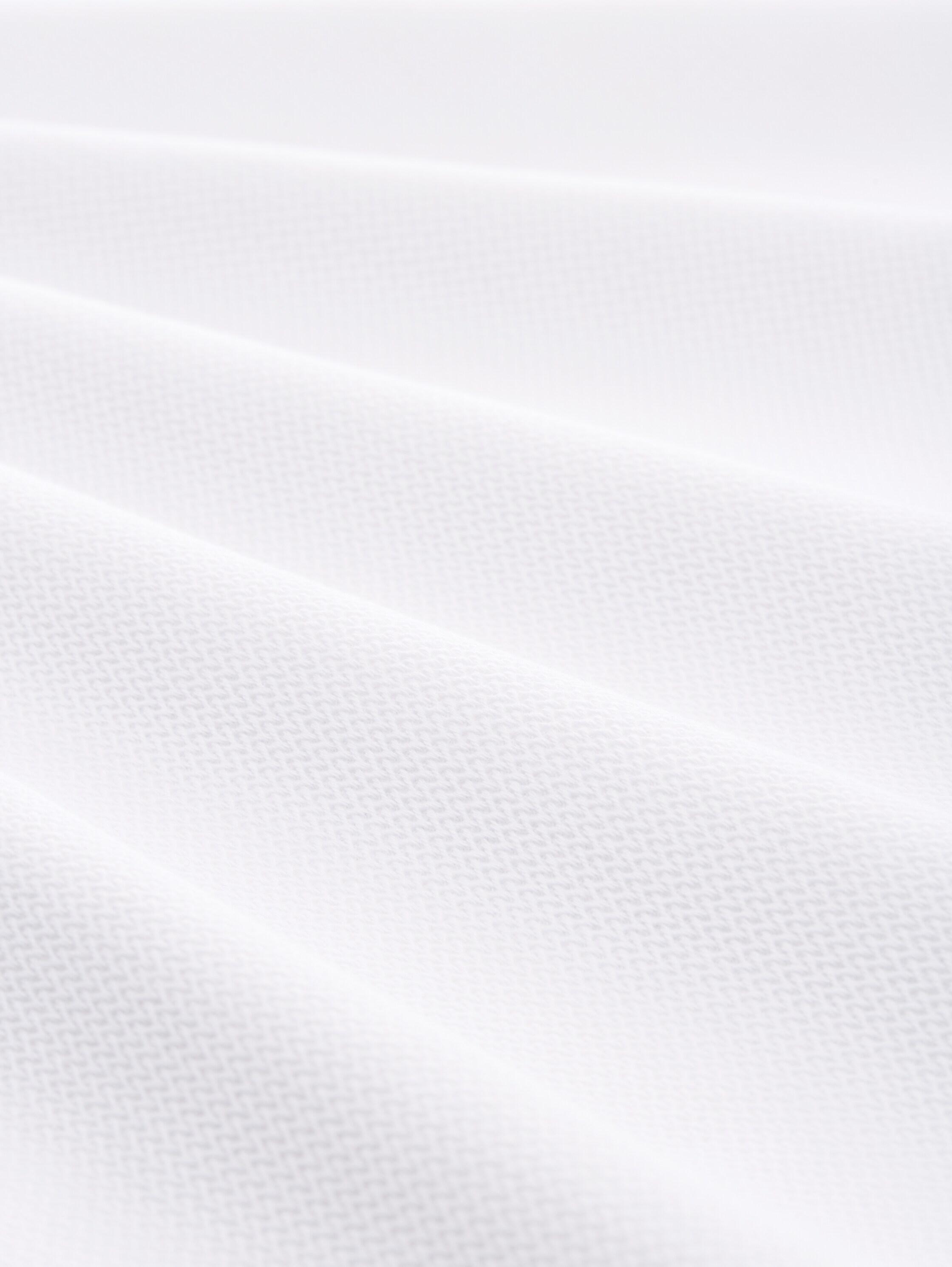 Jersey Poloshirt aus Baumwolle - white - 