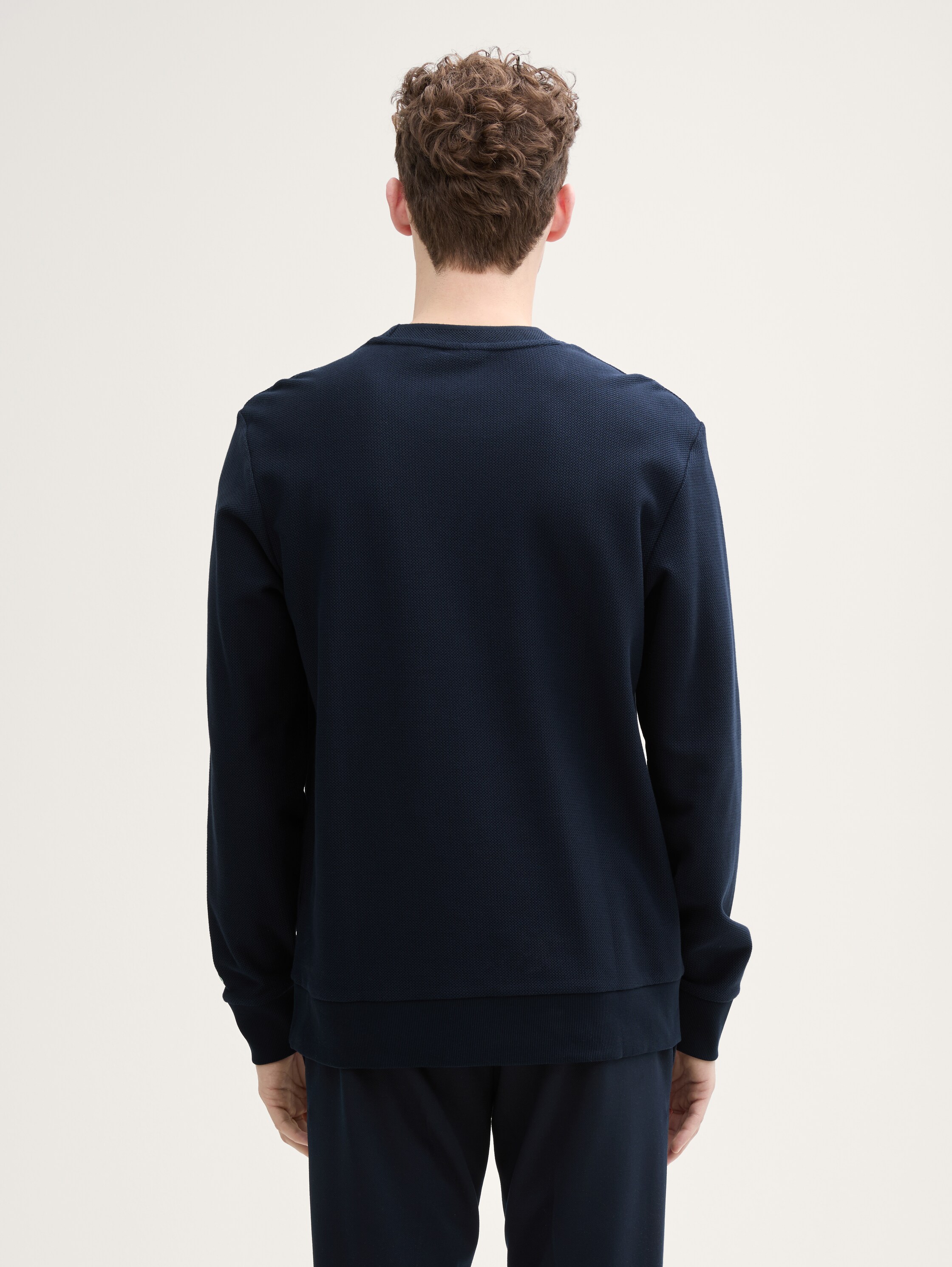 Sweatshirt aus Baumwolle - sky_captain_blue_1 - 