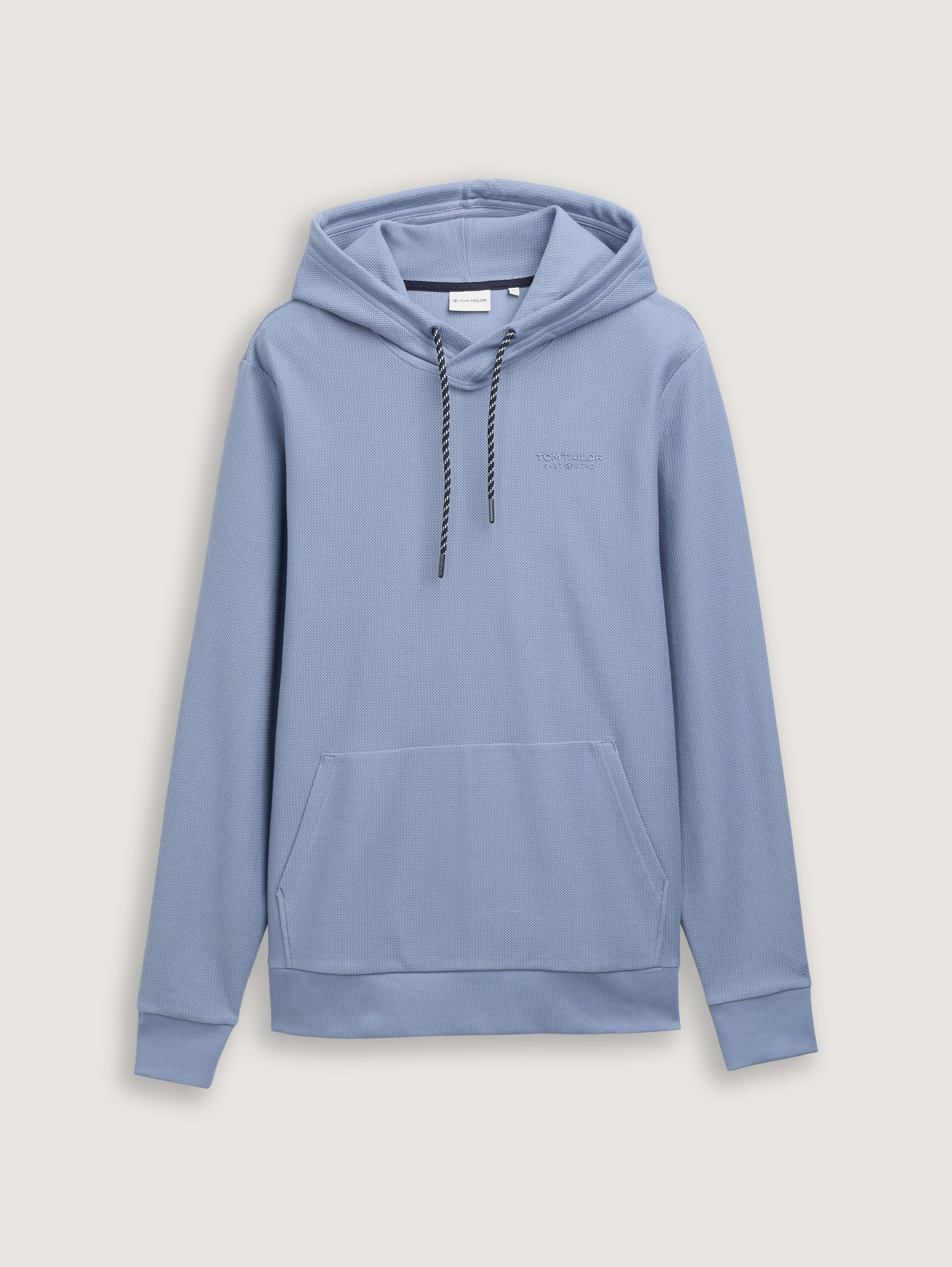 Hoodie Sweatshirt aus Baumwolle - dove_blue - 