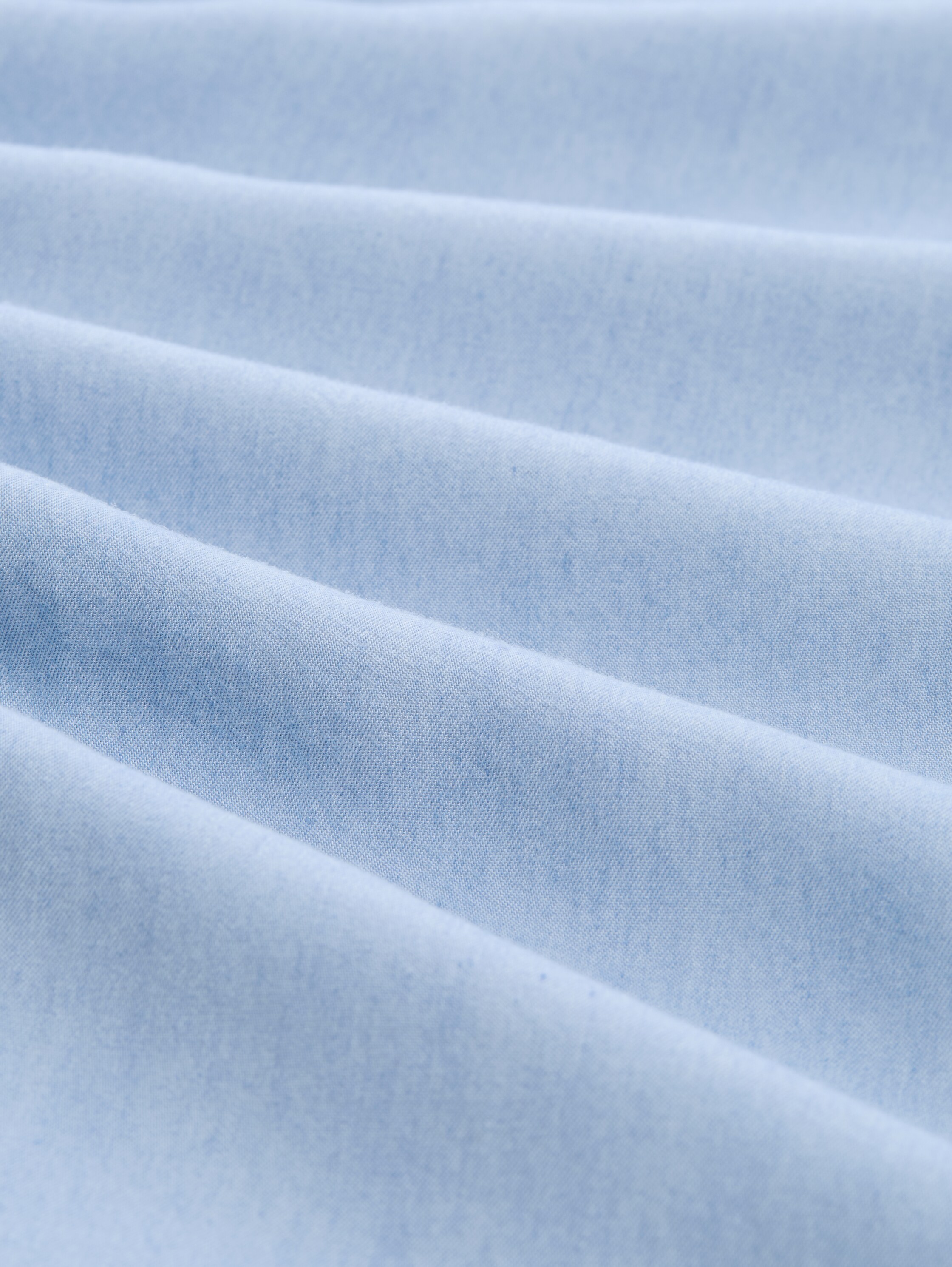 Taps toelopende broek van paperbag - light_stone_bright_blue_denim - 