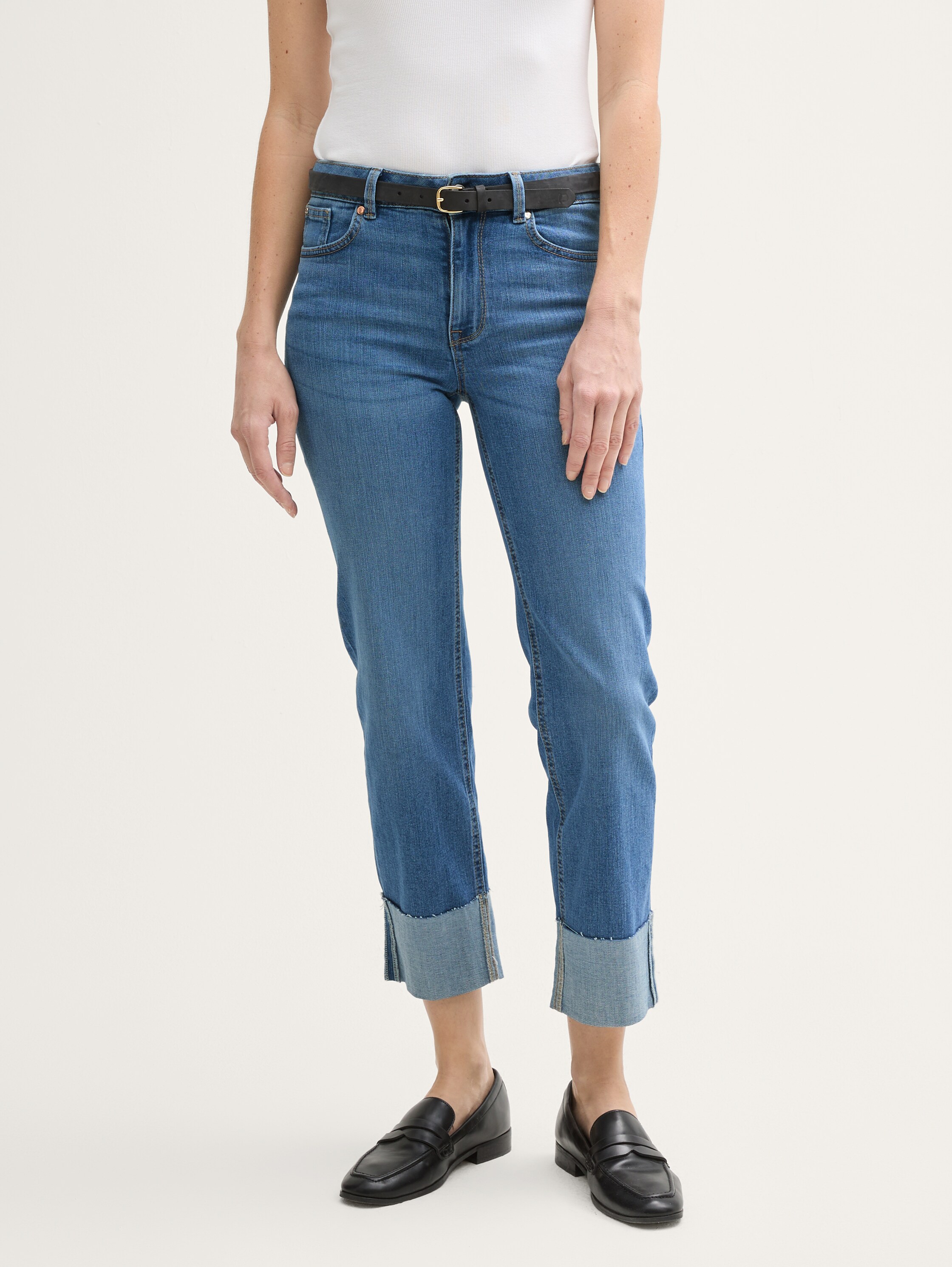 TTKATE STRAIGHT Jeans - clean_light_stone_blue_denim - 